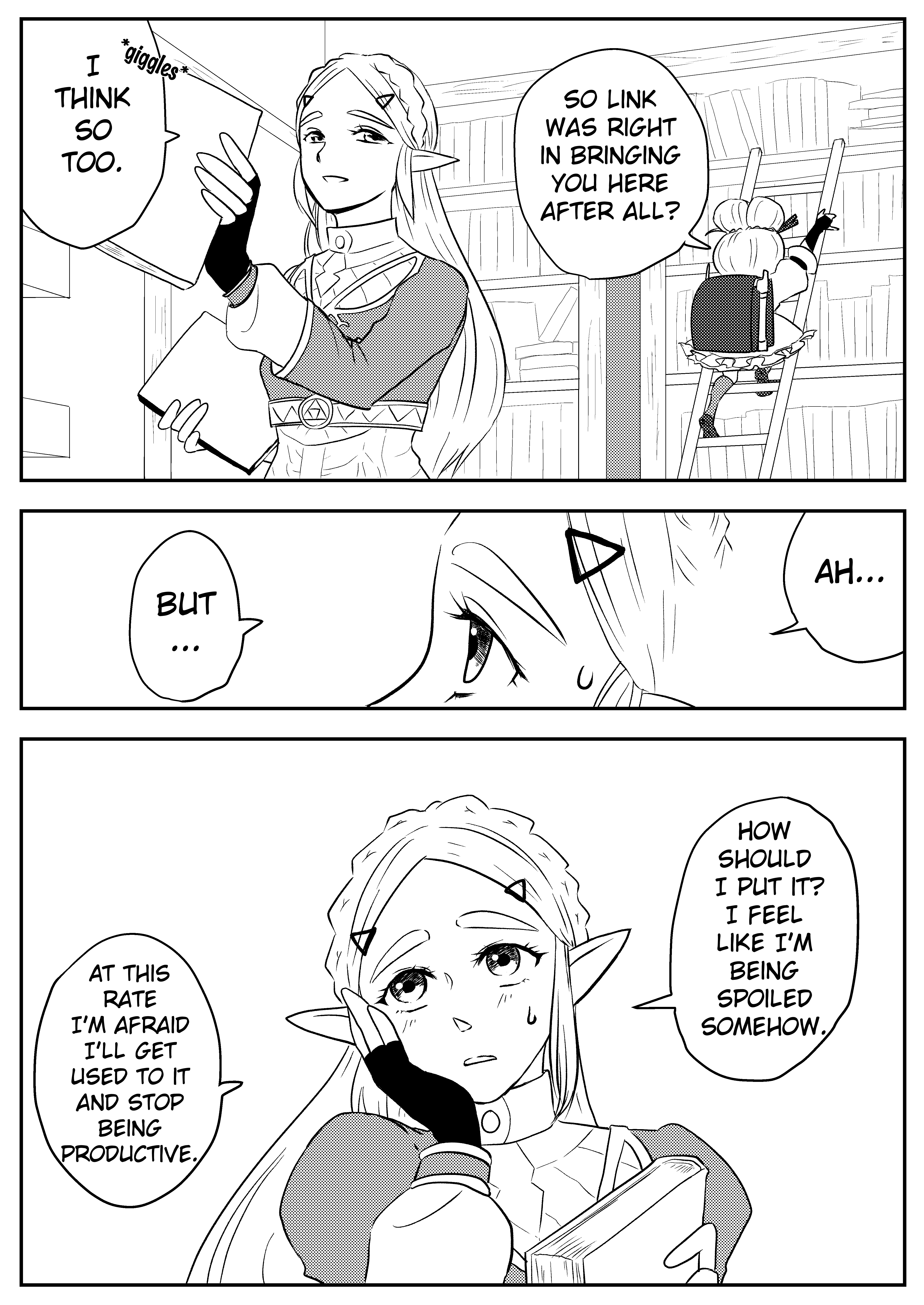 The Legend Of Zelda: Breath Of The Wild - A Hateno Village Story (Doujinshi) Chapter 2 #7