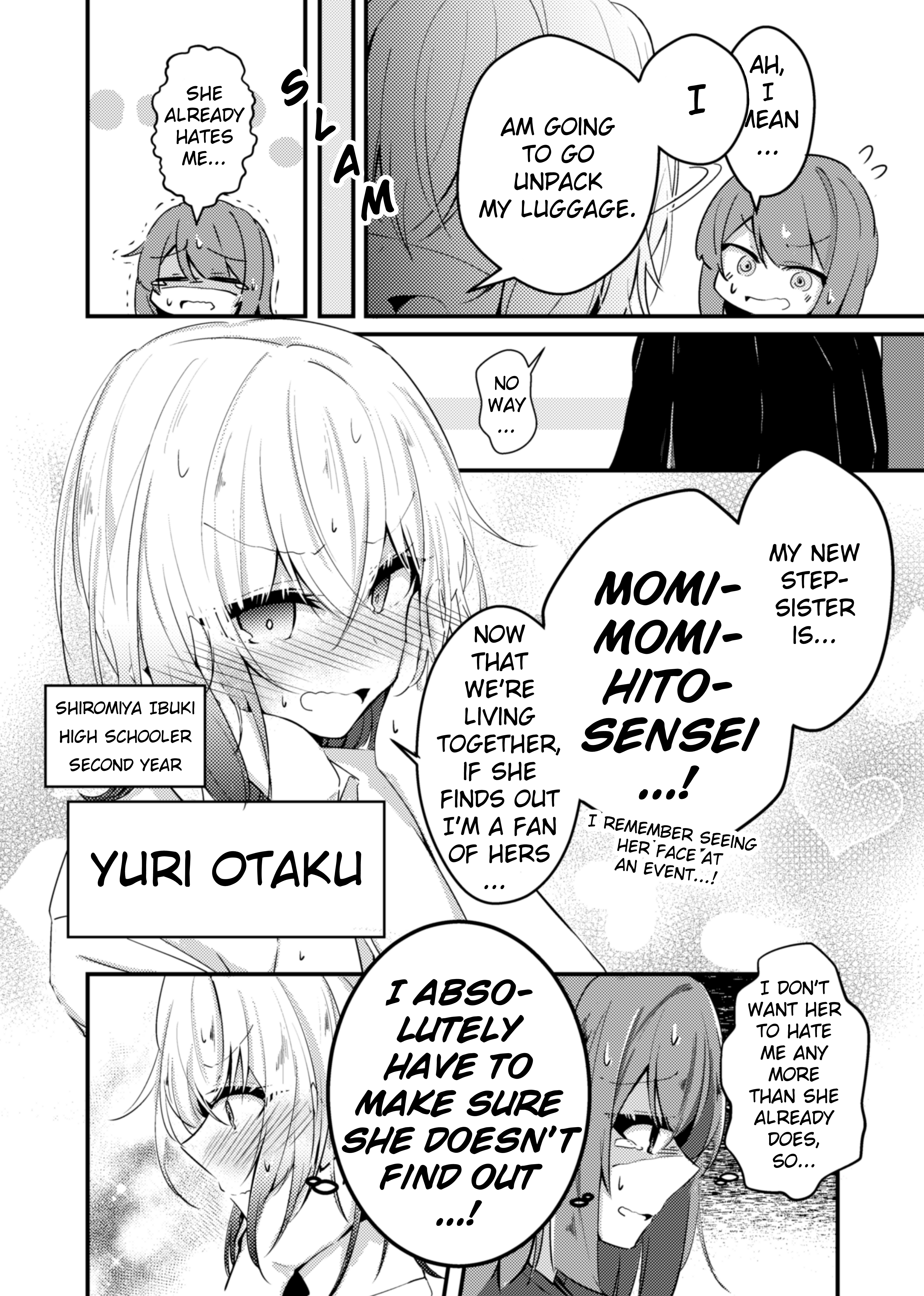 A Mangaka Who Draws Sister Yuri Gets A Stepsister Chapter 1 #4