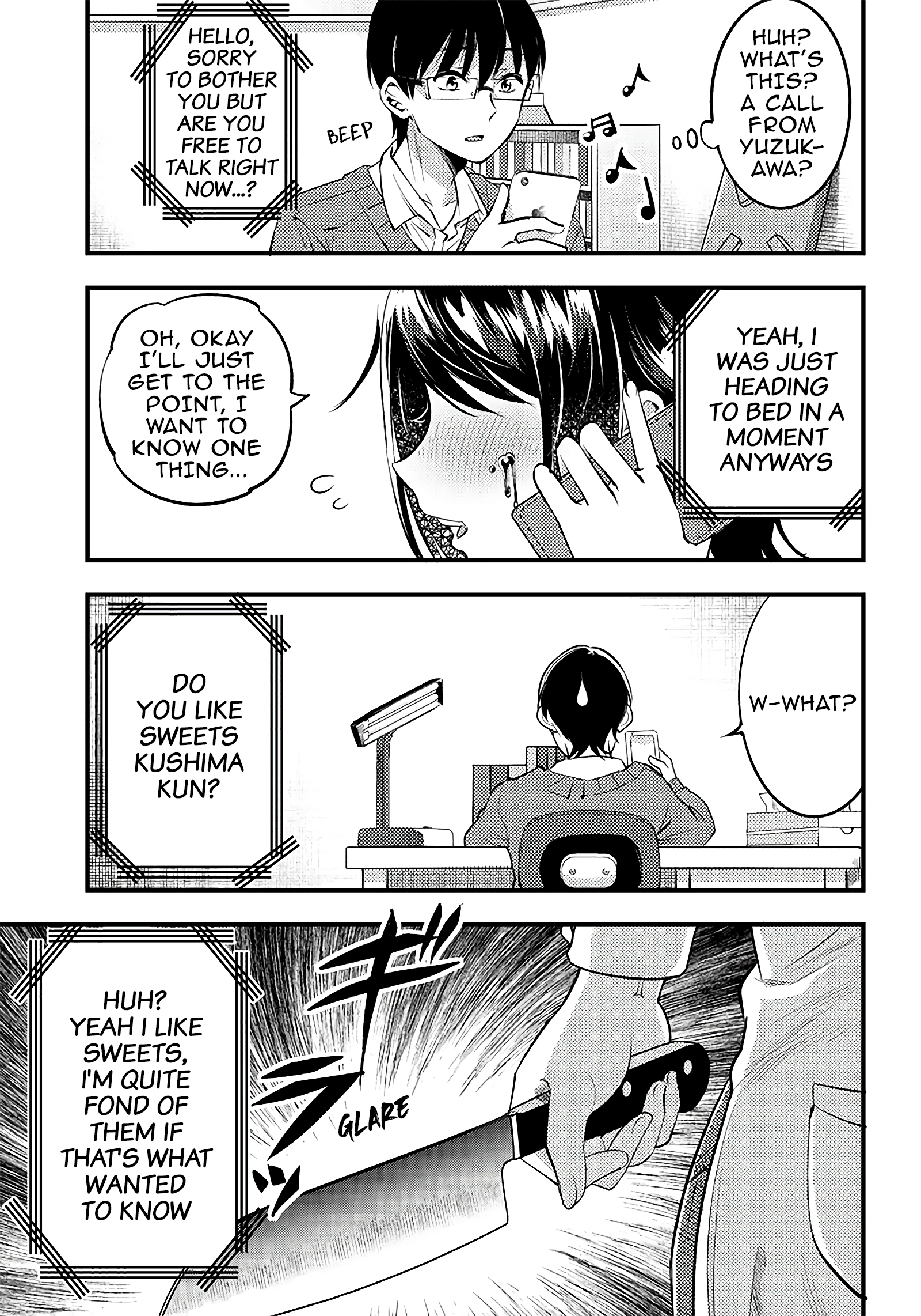 Yuzukawa-San Wa, Sasshite Hoshii. Chapter 32 #1