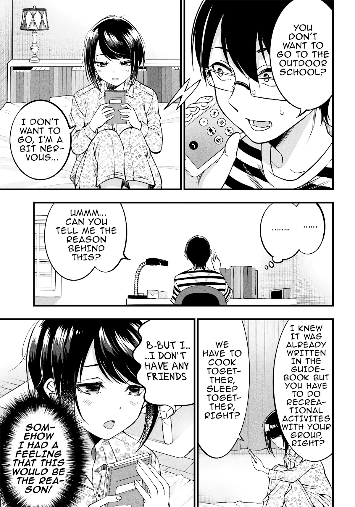 Yuzukawa-San Wa, Sasshite Hoshii. Chapter 19 #1