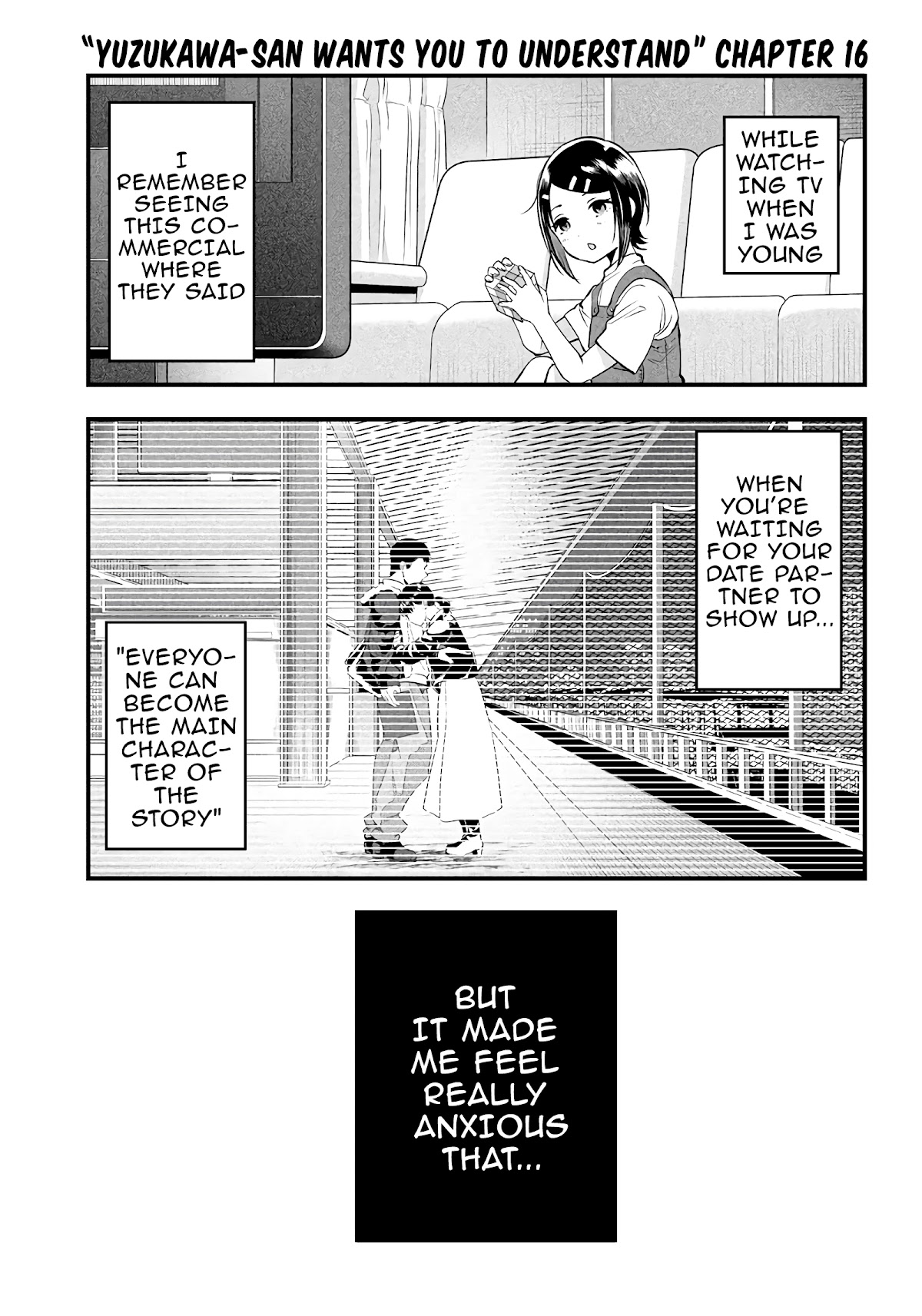 Yuzukawa-San Wa, Sasshite Hoshii. Chapter 16 #1