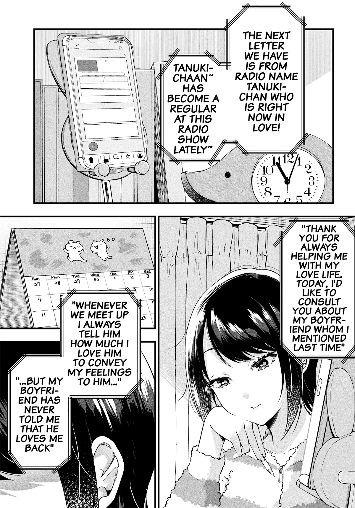 Yuzukawa-San Wa, Sasshite Hoshii. Chapter 8 #1