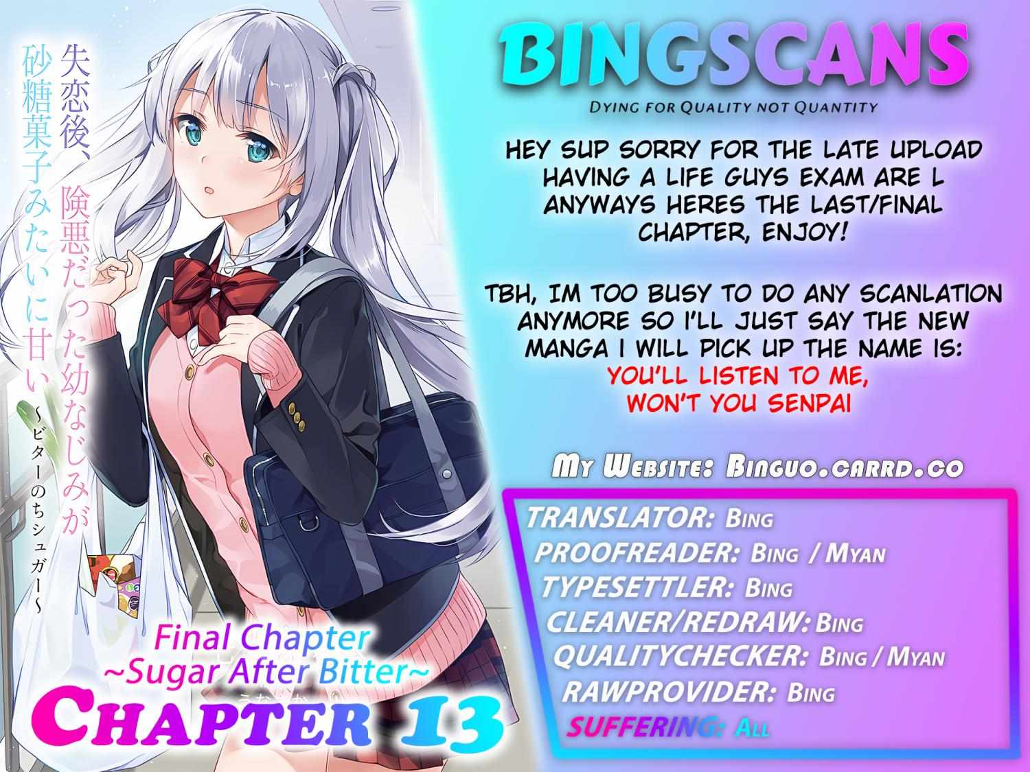 After A Heartbreak, My Bitter Childhood Friend Is Now Sweet Like Sugar Chapter 13 #1