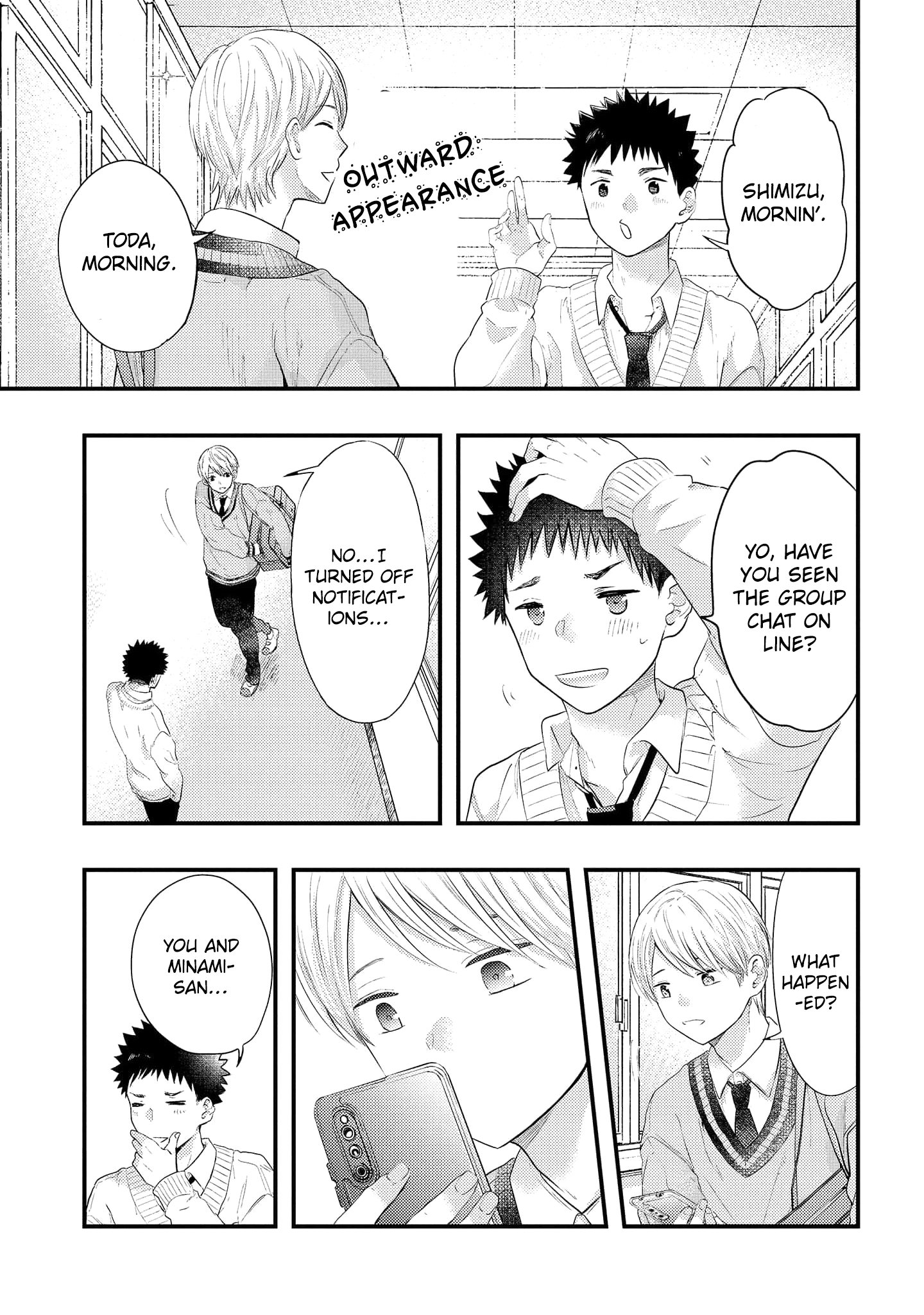 Sotodura Danshi No Shimizu-Kun Chapter 13 #10