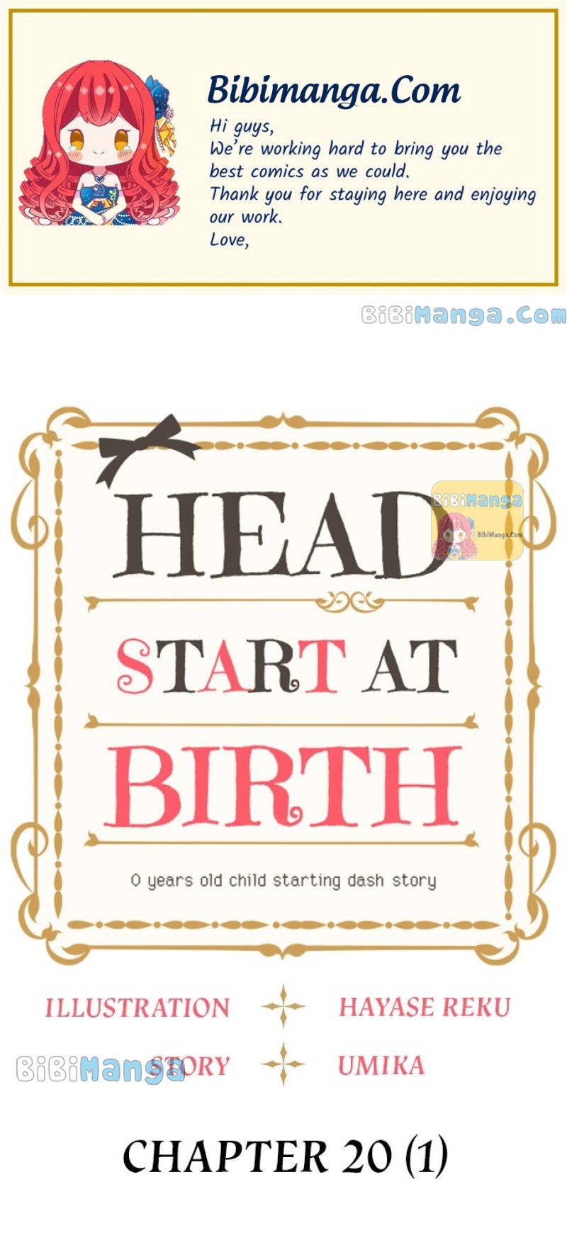 Head Start At Birth Chapter 20 #1