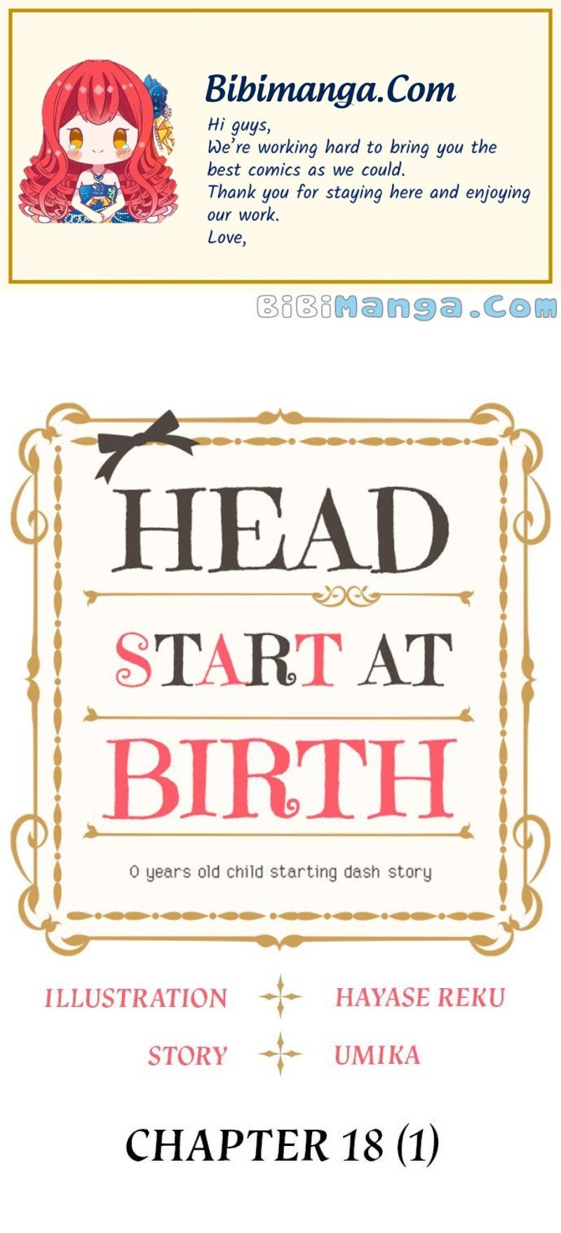 Head Start At Birth Chapter 18 #1