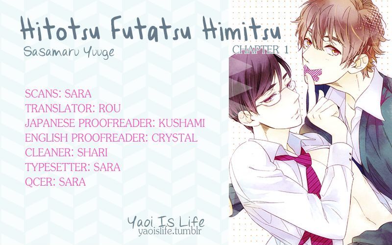 Hitotsu Futatsu Himitsu Chapter 1 #1