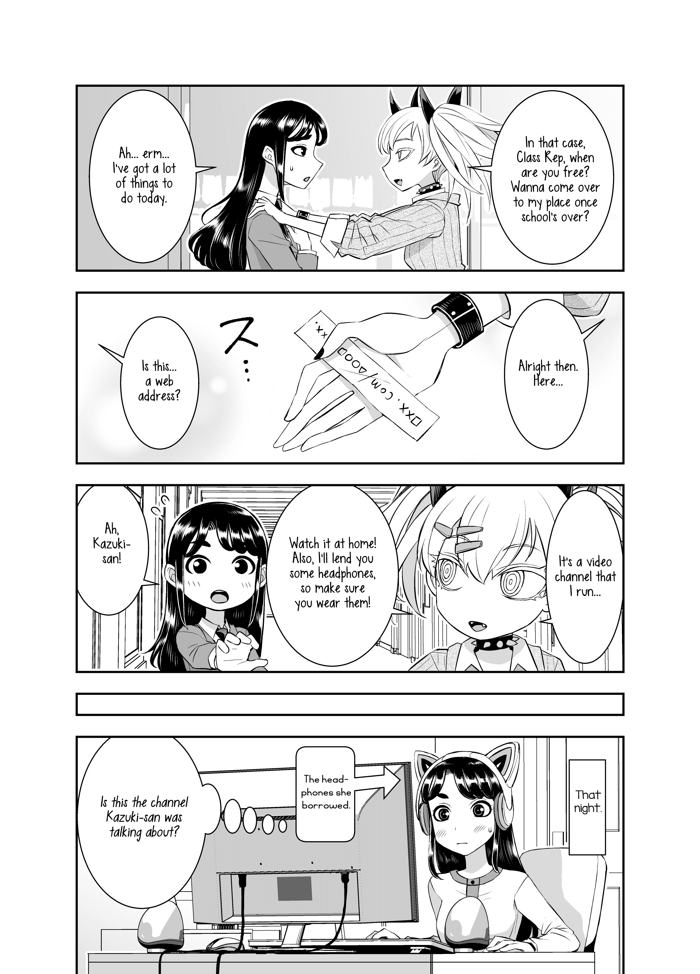 The Class Rep With Weak Ears And The Punk Gyaru-Chan Who Attacks Ears Chapter 7 #1