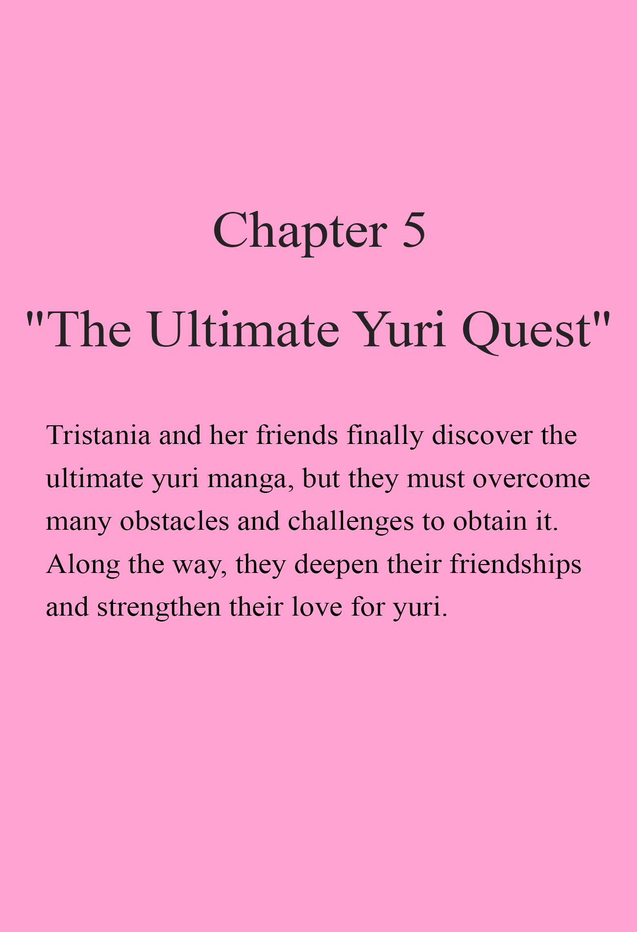 Tristan 9: Yuri Quest Chapter 5 #1