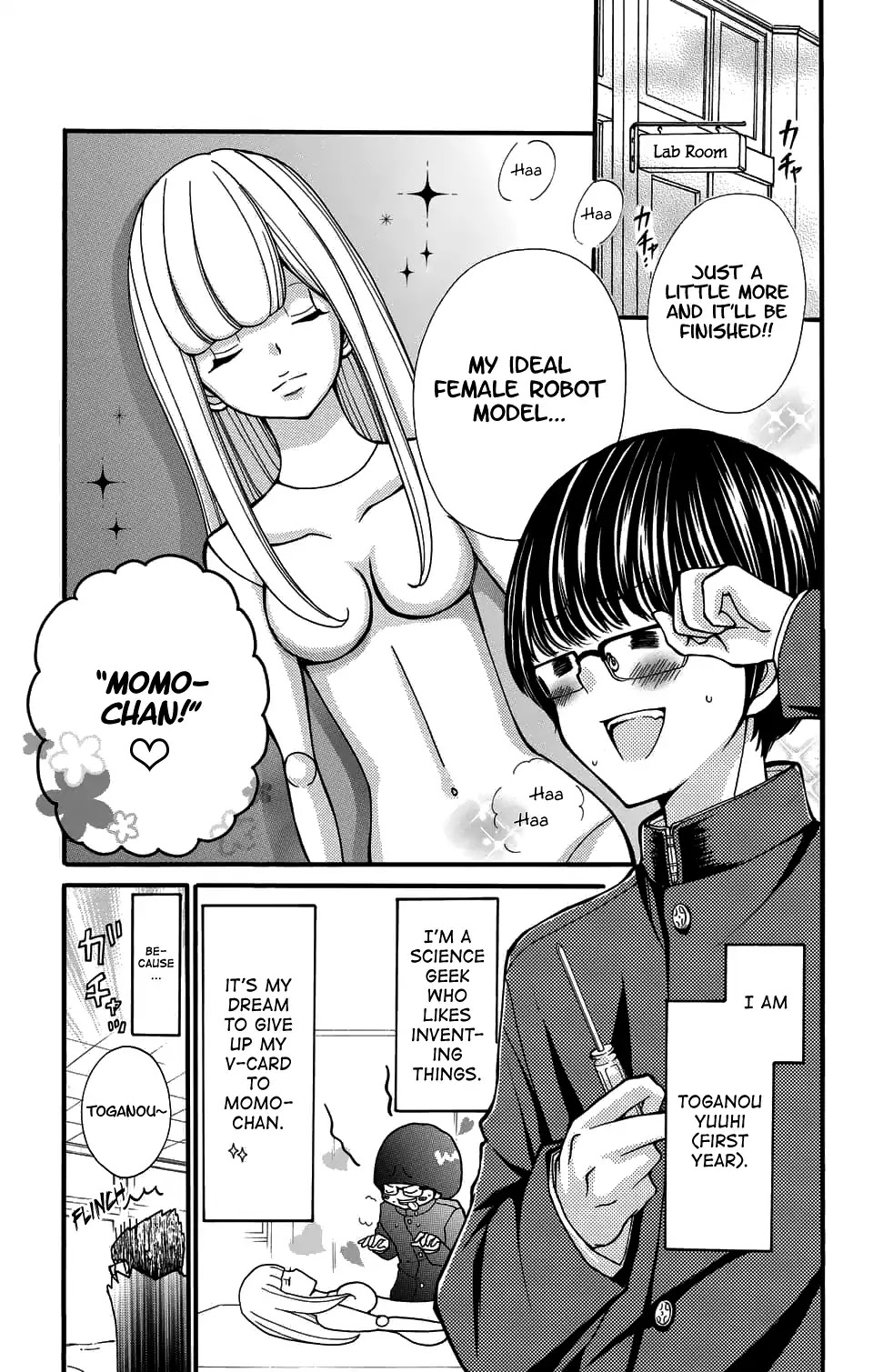 Momoiro Ome-Chen Chapter 1 #9