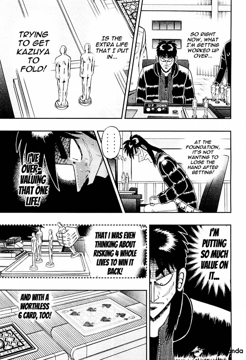 Tobaku Datenroku Kaiji: Kazuyahen Chapter 121 #14