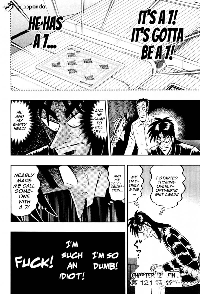 Tobaku Datenroku Kaiji: Kazuyahen Chapter 121 #26