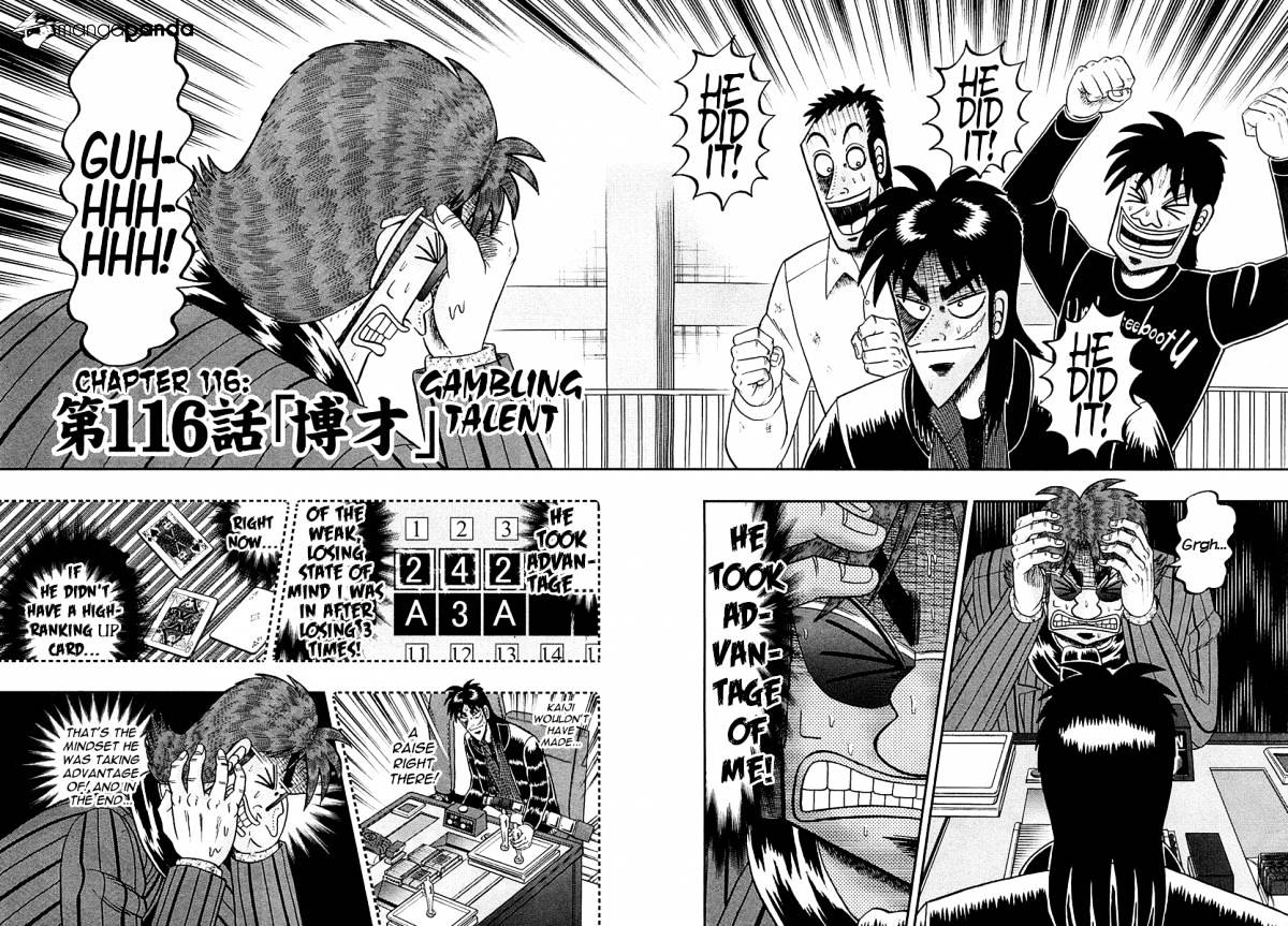 Tobaku Datenroku Kaiji: Kazuyahen Chapter 116 #2