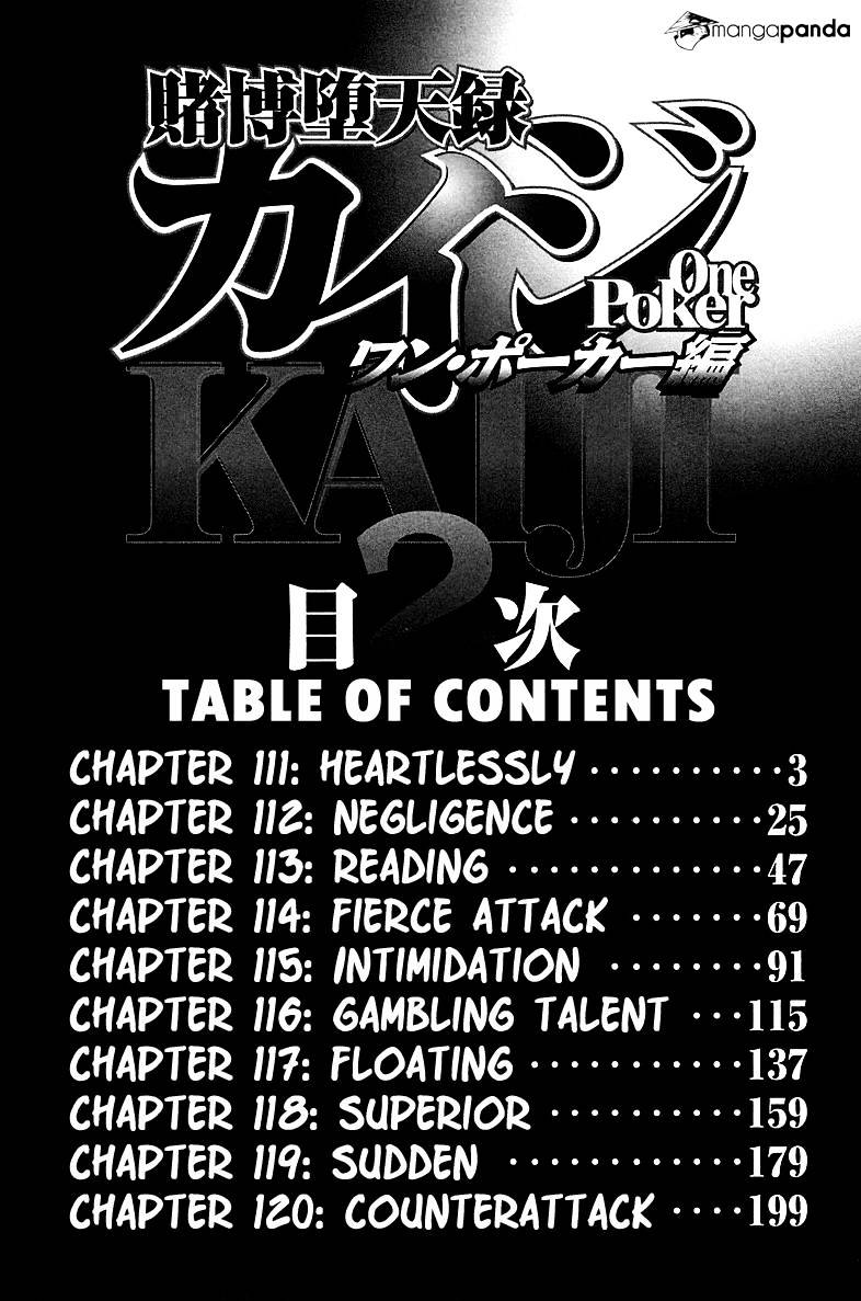 Tobaku Datenroku Kaiji: Kazuyahen Chapter 111 #5