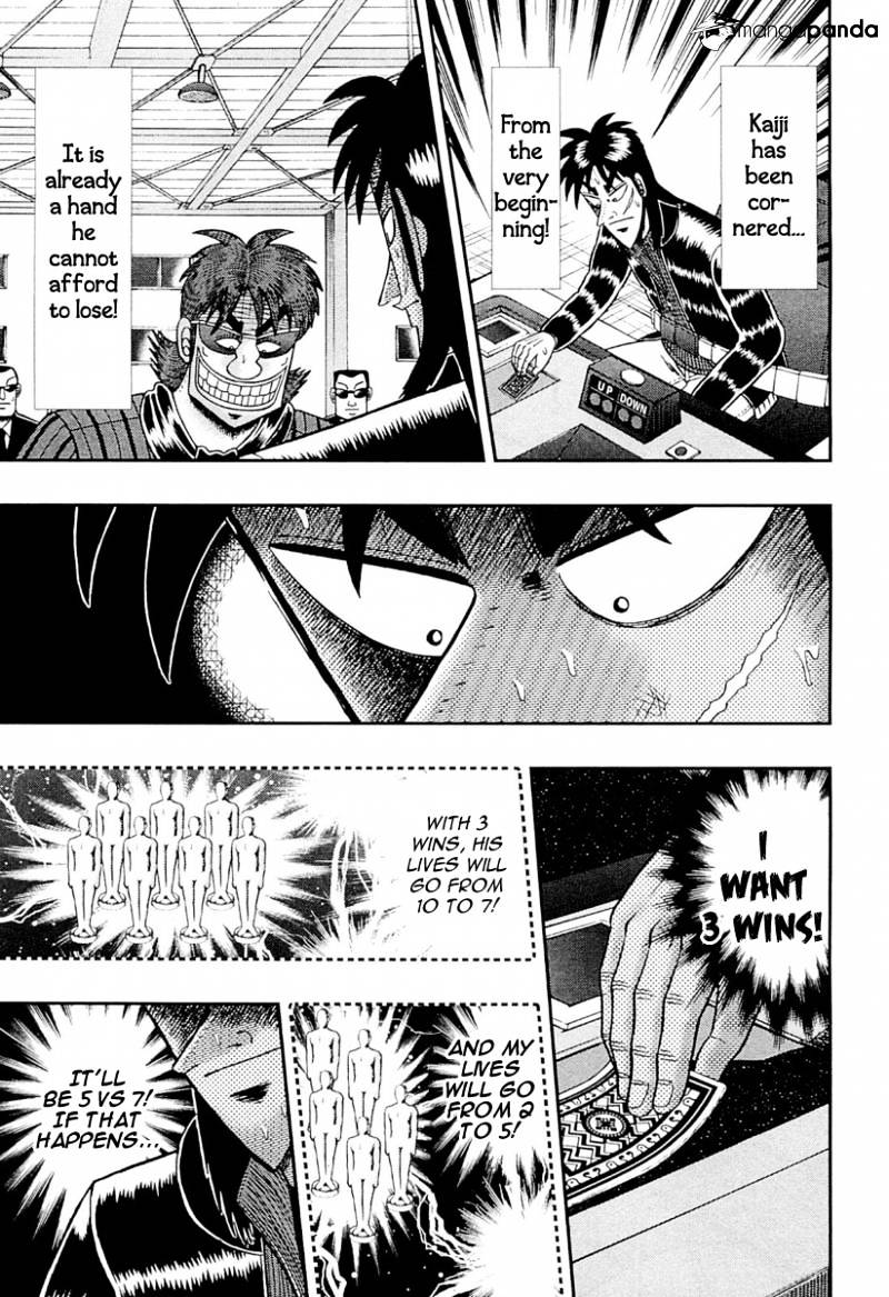 Tobaku Datenroku Kaiji: Kazuyahen Chapter 107 #17