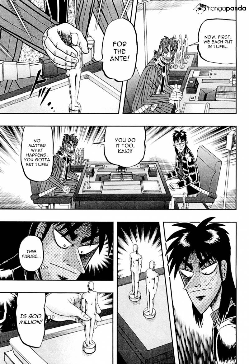 Tobaku Datenroku Kaiji: Kazuyahen Chapter 106 #16