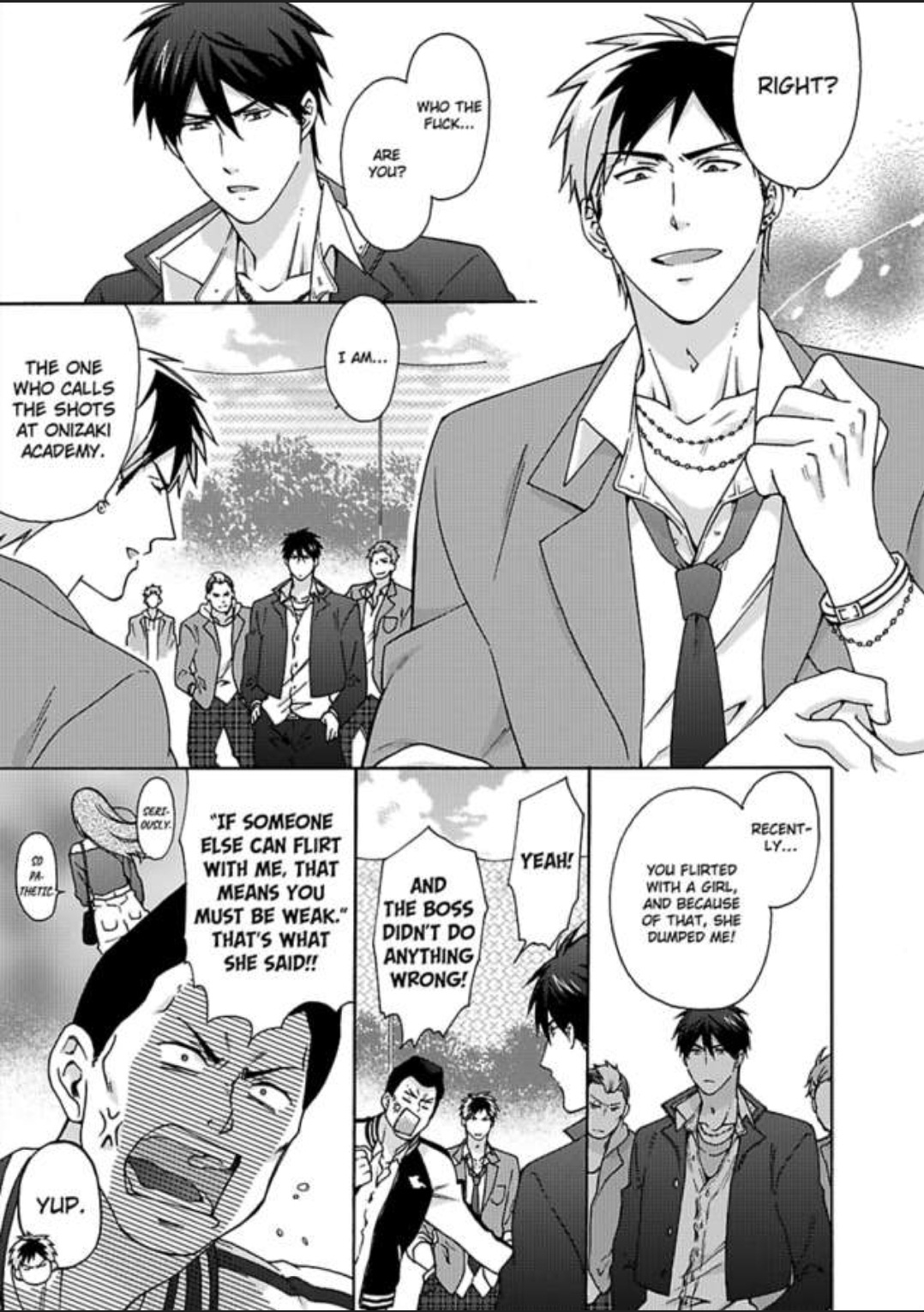 Nyotaika Yankee Gakuen ☆ Ore No Hajimete, Nerawaretemasu. Chapter 23 #3