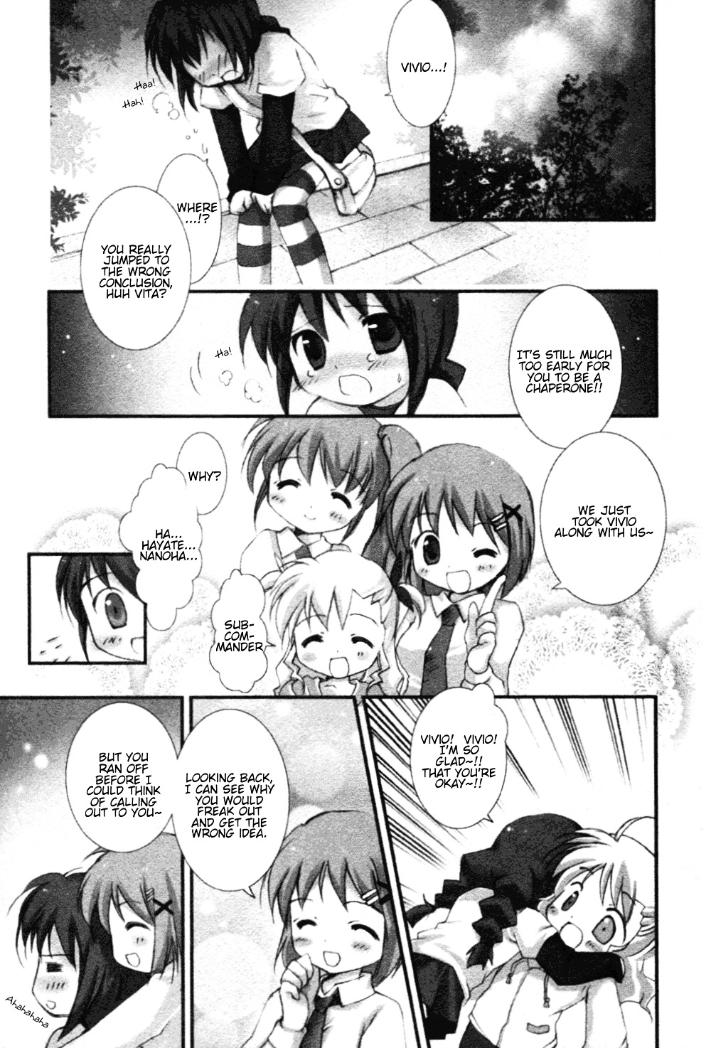 Mahou Shoujo Lyrical Nanoha - Comic Anthology Chapter 4 #7