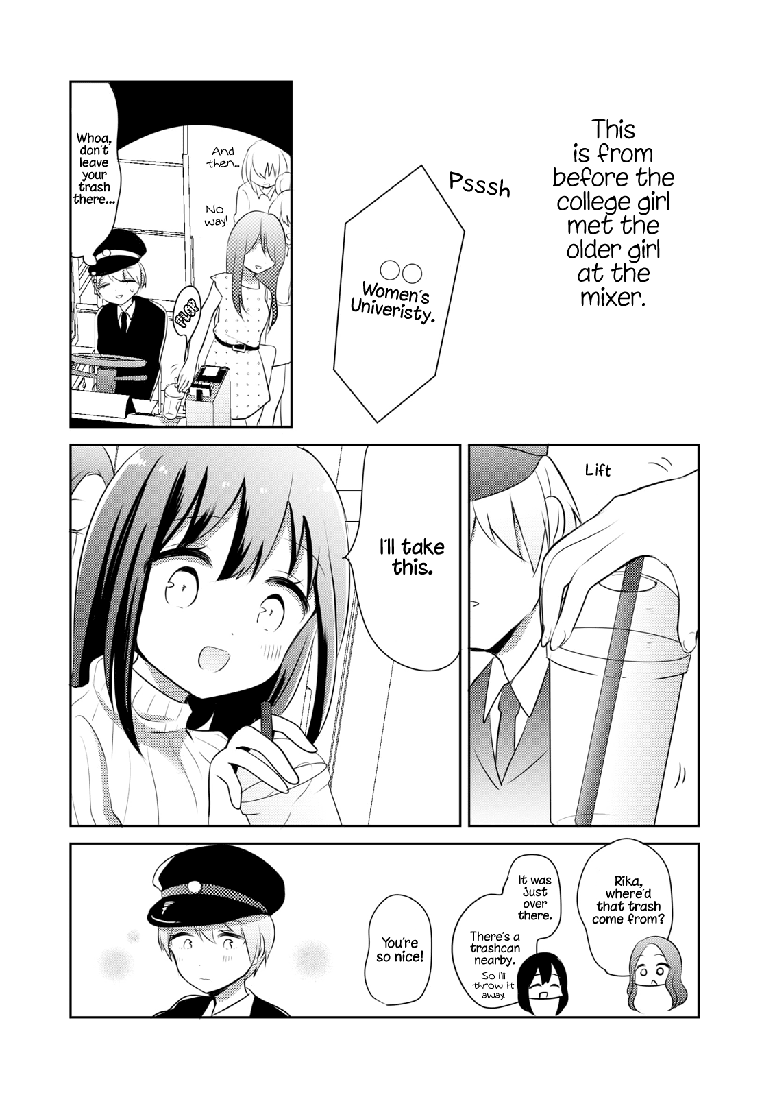 Joshi Daisei Ga Goukon De Onee-San Ni Mochikaerareru Hanashi Chapter 5 #4