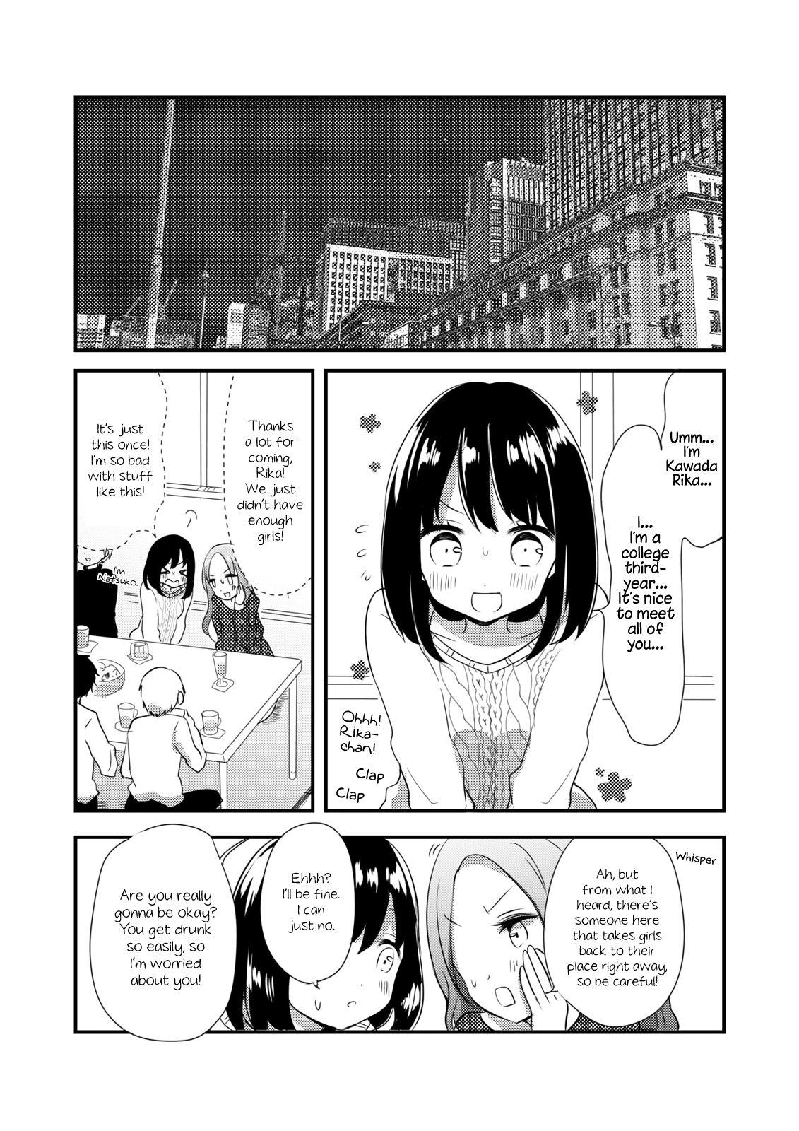 Joshi Daisei Ga Goukon De Onee-San Ni Mochikaerareru Hanashi Chapter 1 #3