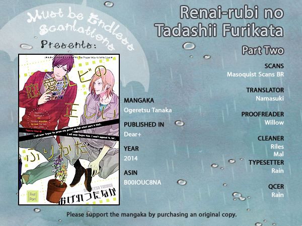 Renai-Rubi No Tadashii Furikata Chapter 1.2 #1