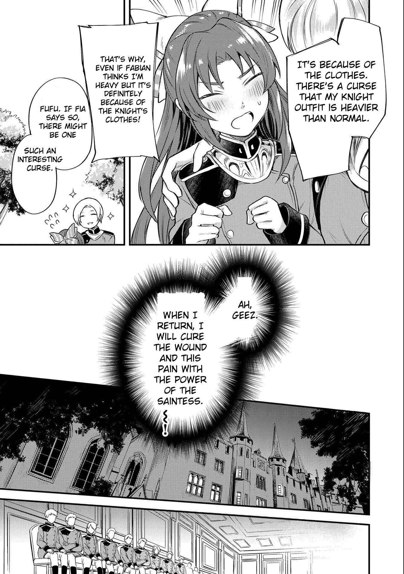 The Reincarnated Great Saint Hides That She's A Saint Chapter 5 #37