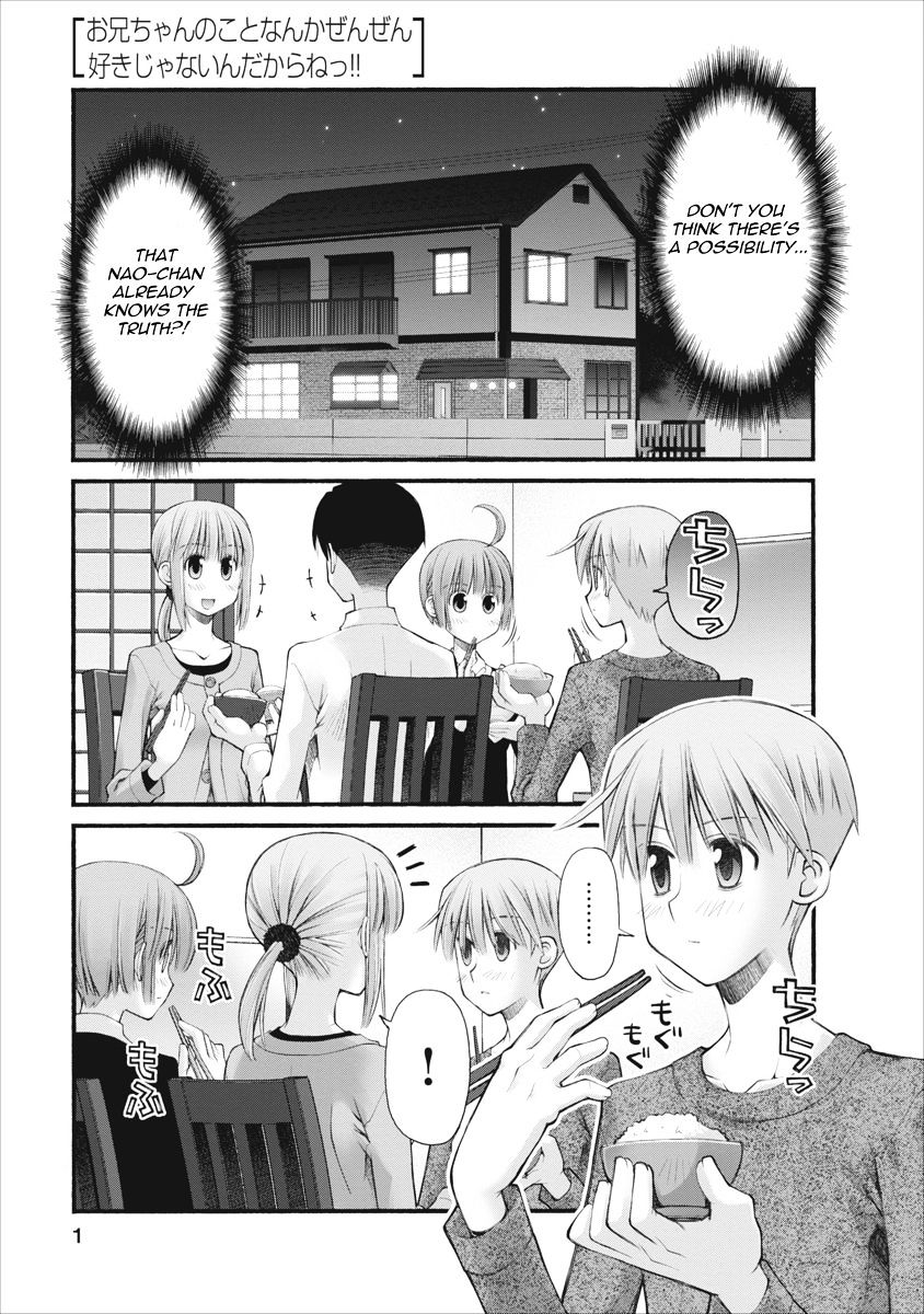 Oniichan No Koto Nanka Zenzen Suki Ja Nai N Da Kara Ne Chapter 66 #1