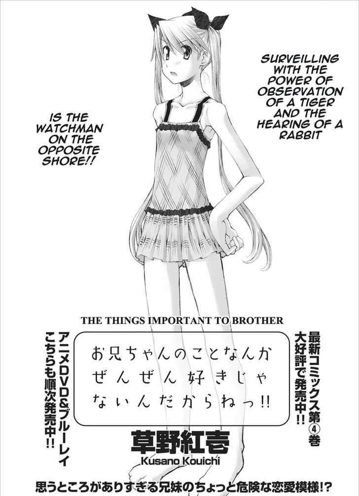 Oniichan No Koto Nanka Zenzen Suki Ja Nai N Da Kara Ne Chapter 30 #3