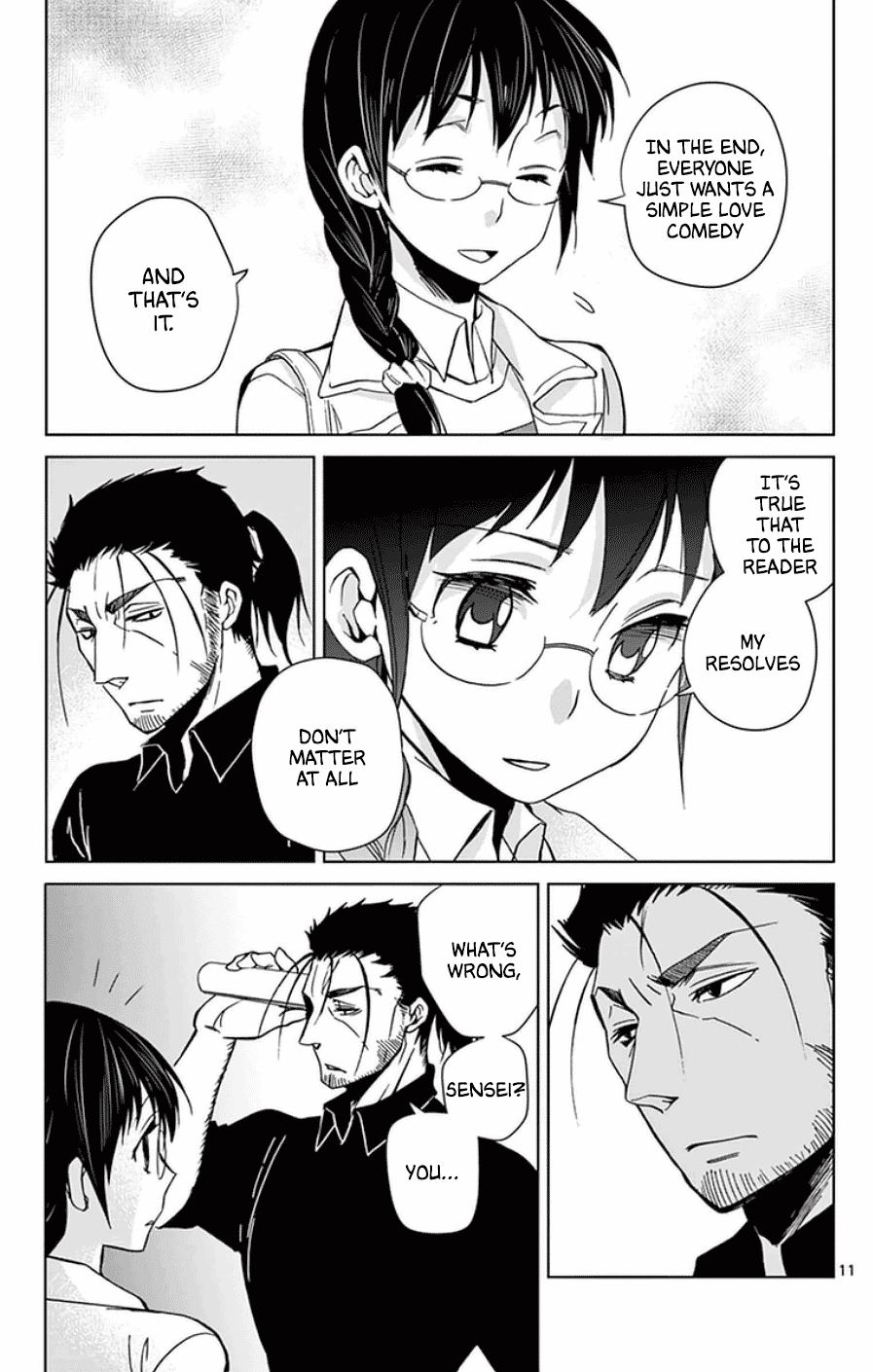 Dousei Sensei Wa Renai Ga Wakaranai. Chapter 47 #11