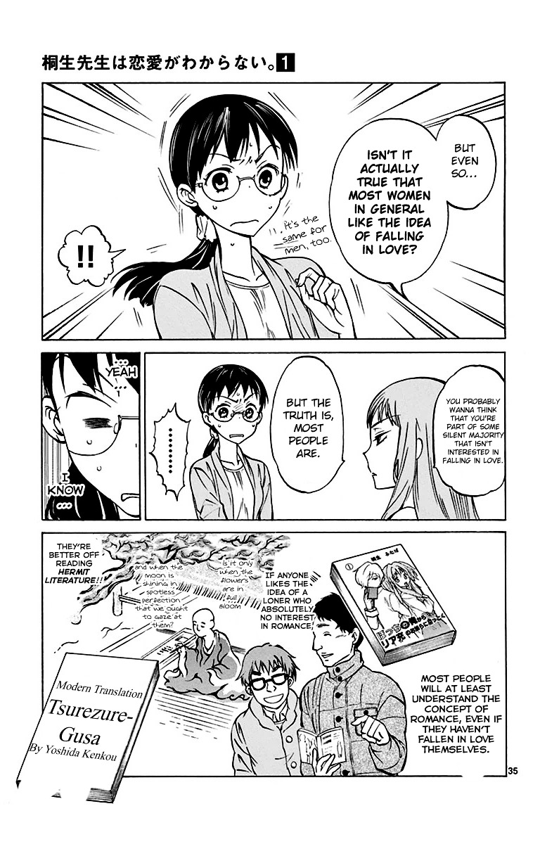 Dousei Sensei Wa Renai Ga Wakaranai. Chapter 1 #35