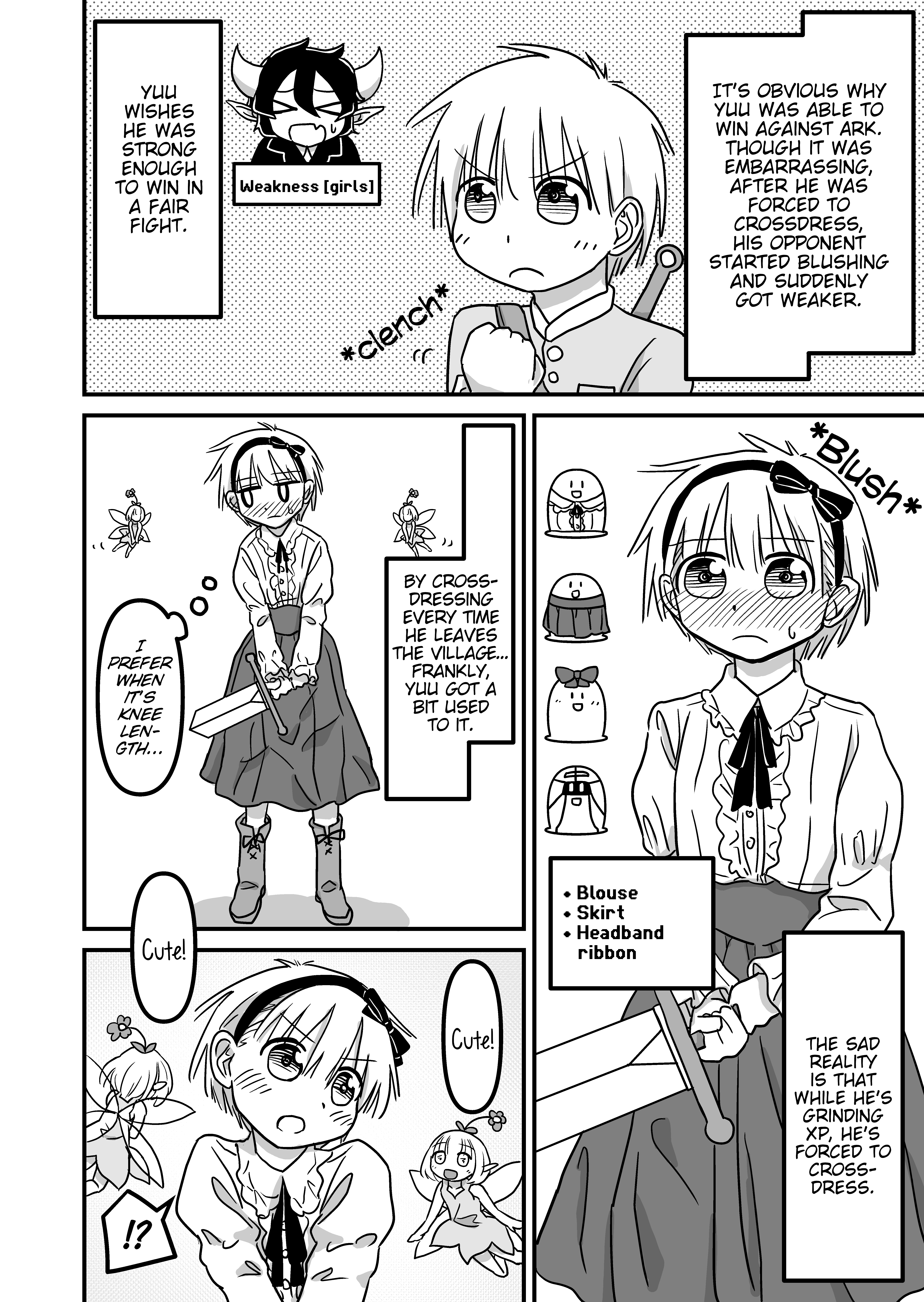 Crossdressing Quest Chapter 10 #1