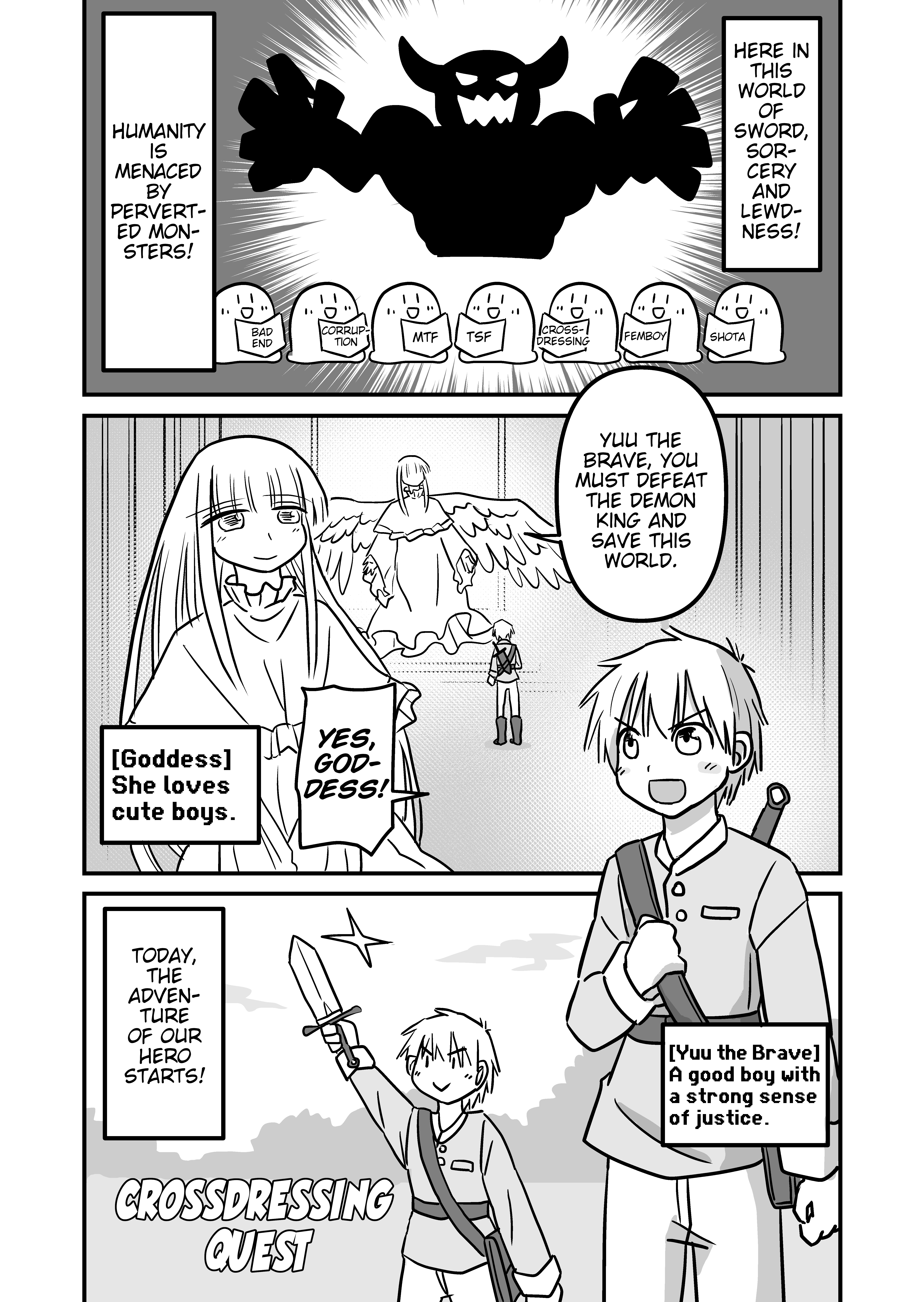 Crossdressing Quest Chapter 1 #1