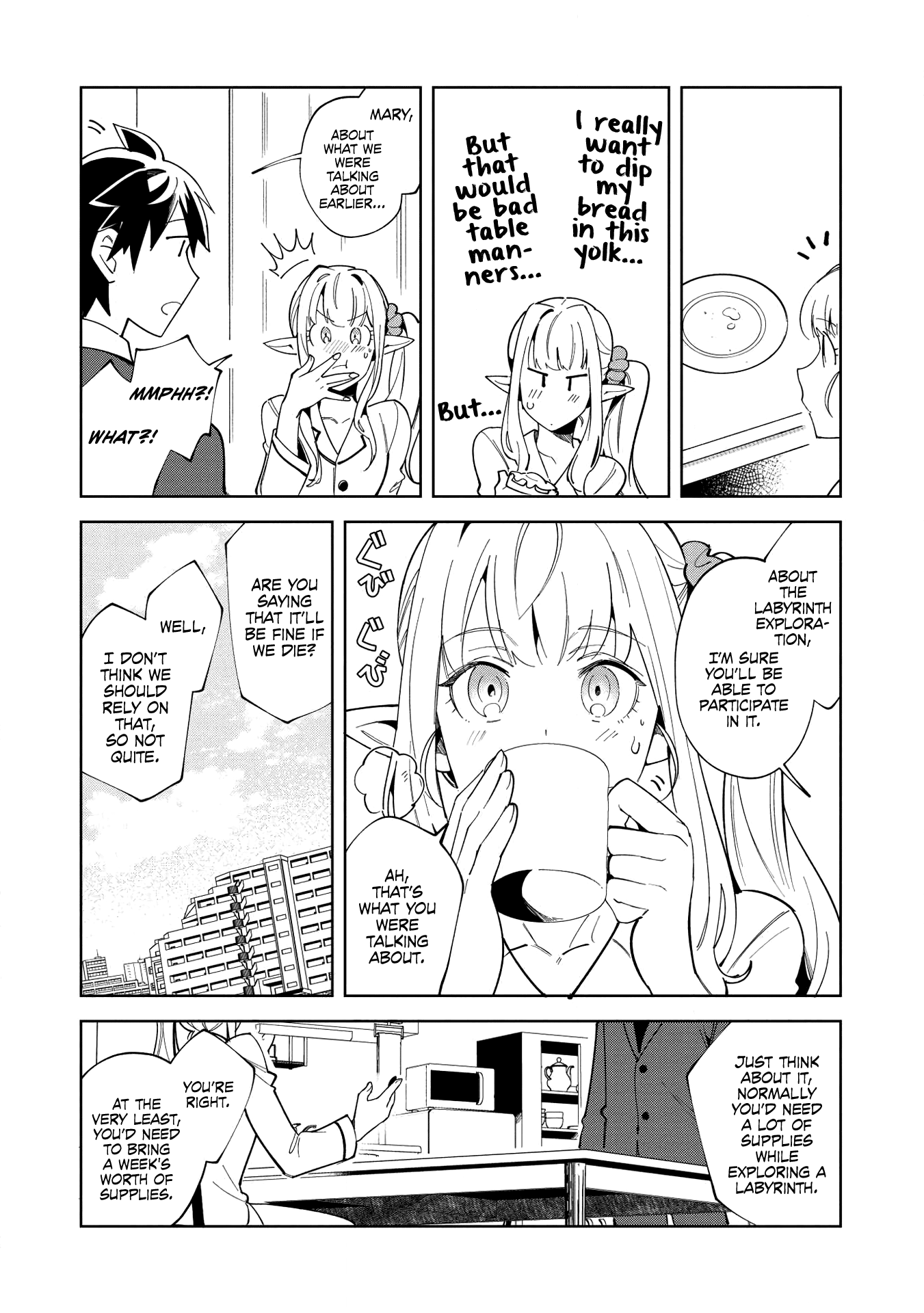 Welcome To Japan, Elf-San Chapter 16 #3