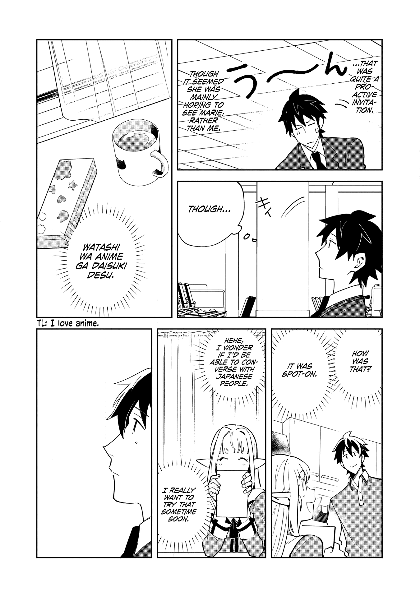 Welcome To Japan, Elf-San Chapter 16 #23