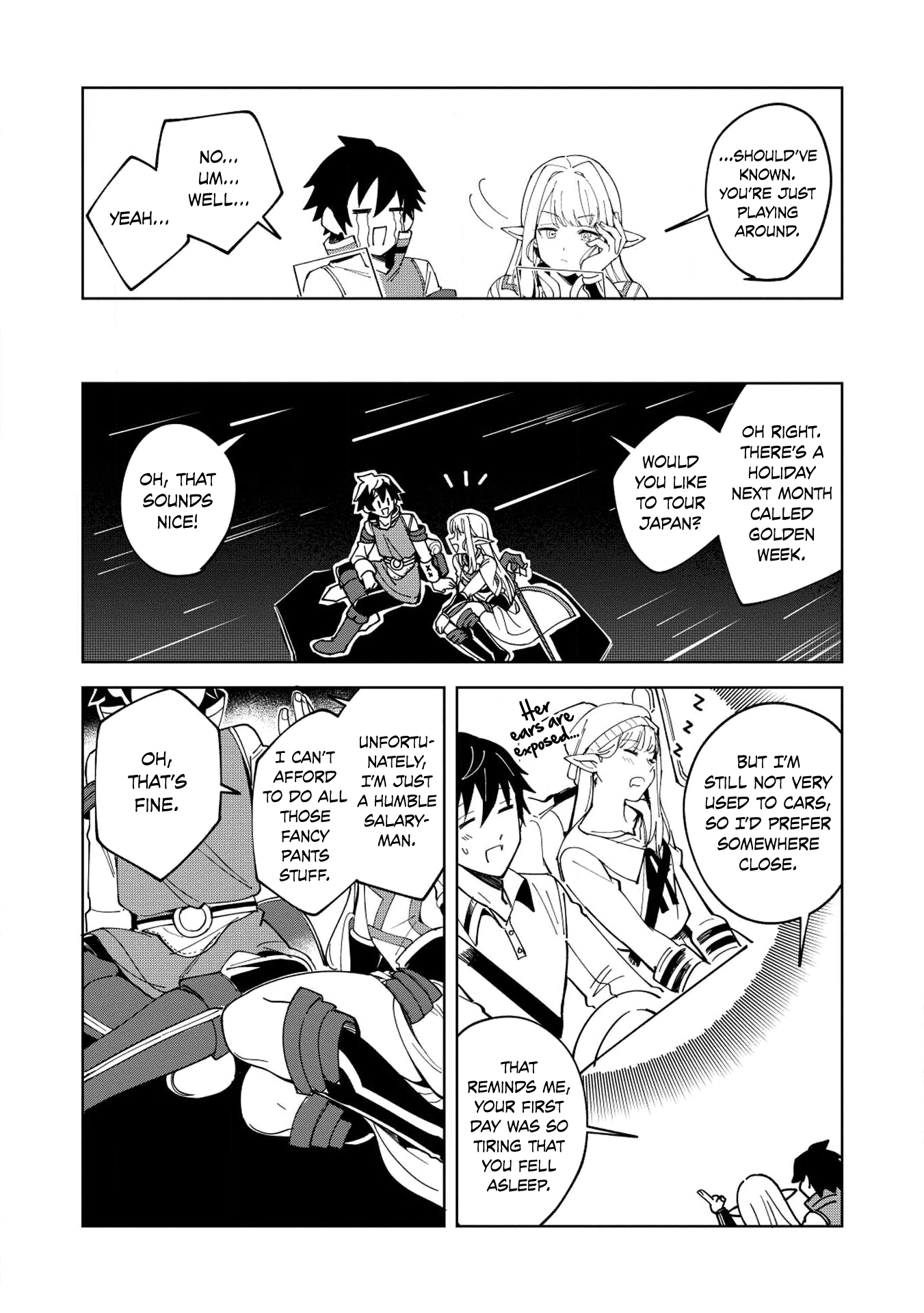 Welcome To Japan, Elf-San Chapter 7 #14