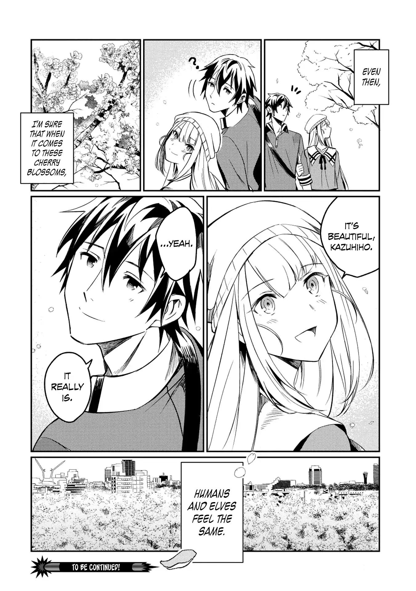 Welcome To Japan, Elf-San Chapter 3 #25