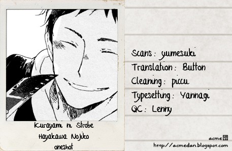 Kurayami Ni Strobe Chapter 0 #1