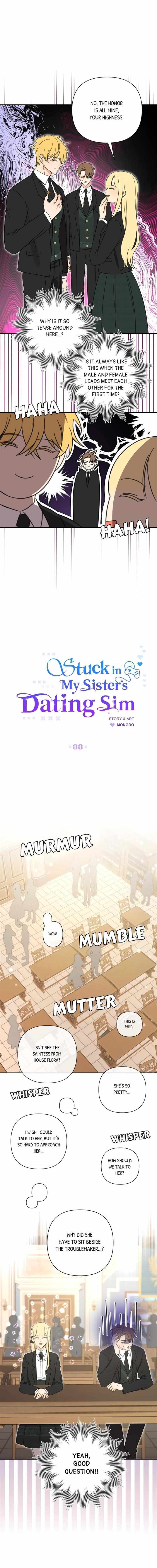 Stuck In My Sister's Dating Sim Chapter 33 #6