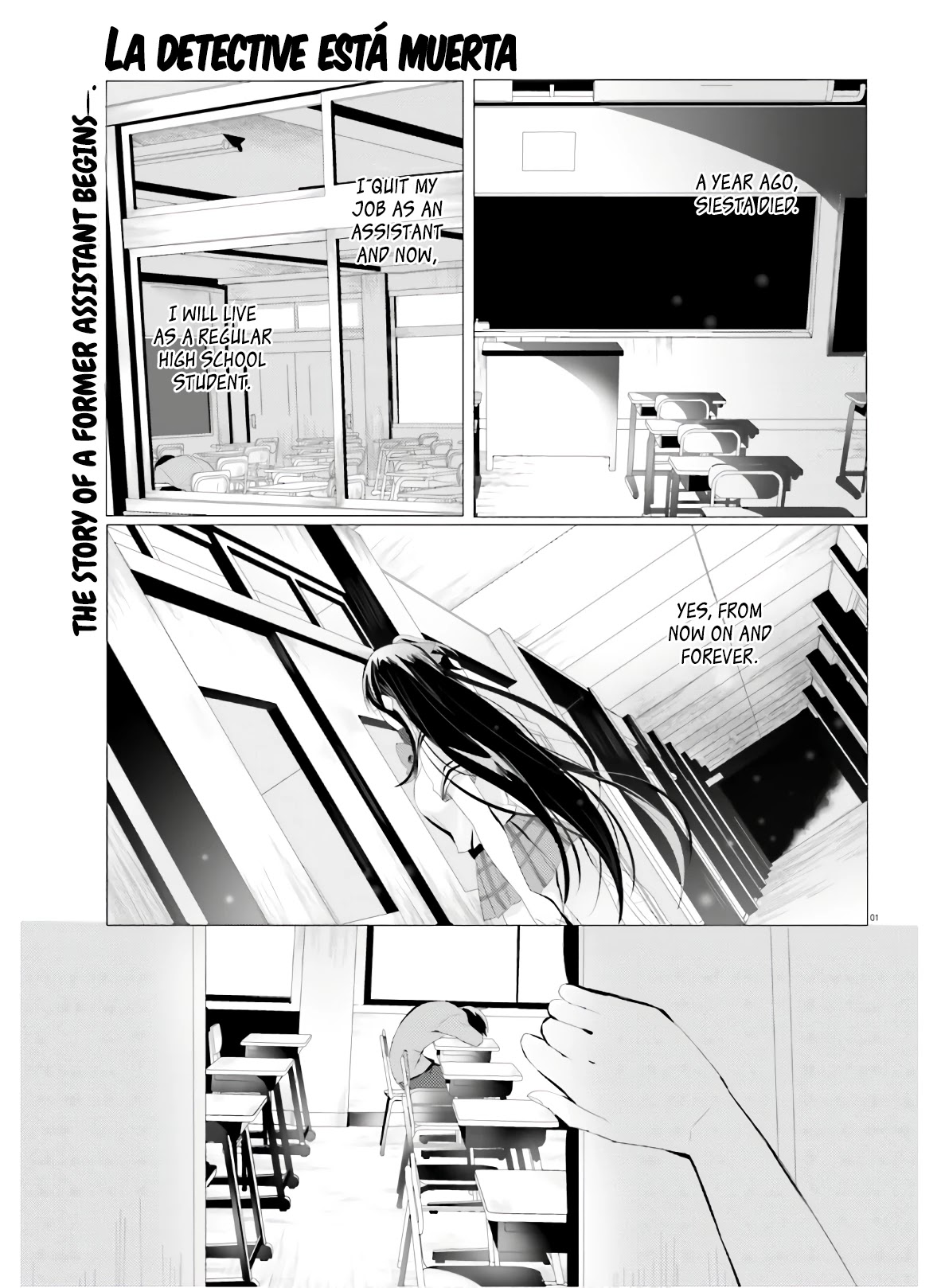 Tantei Wa Mou, Shindeiru Chapter 1 #1