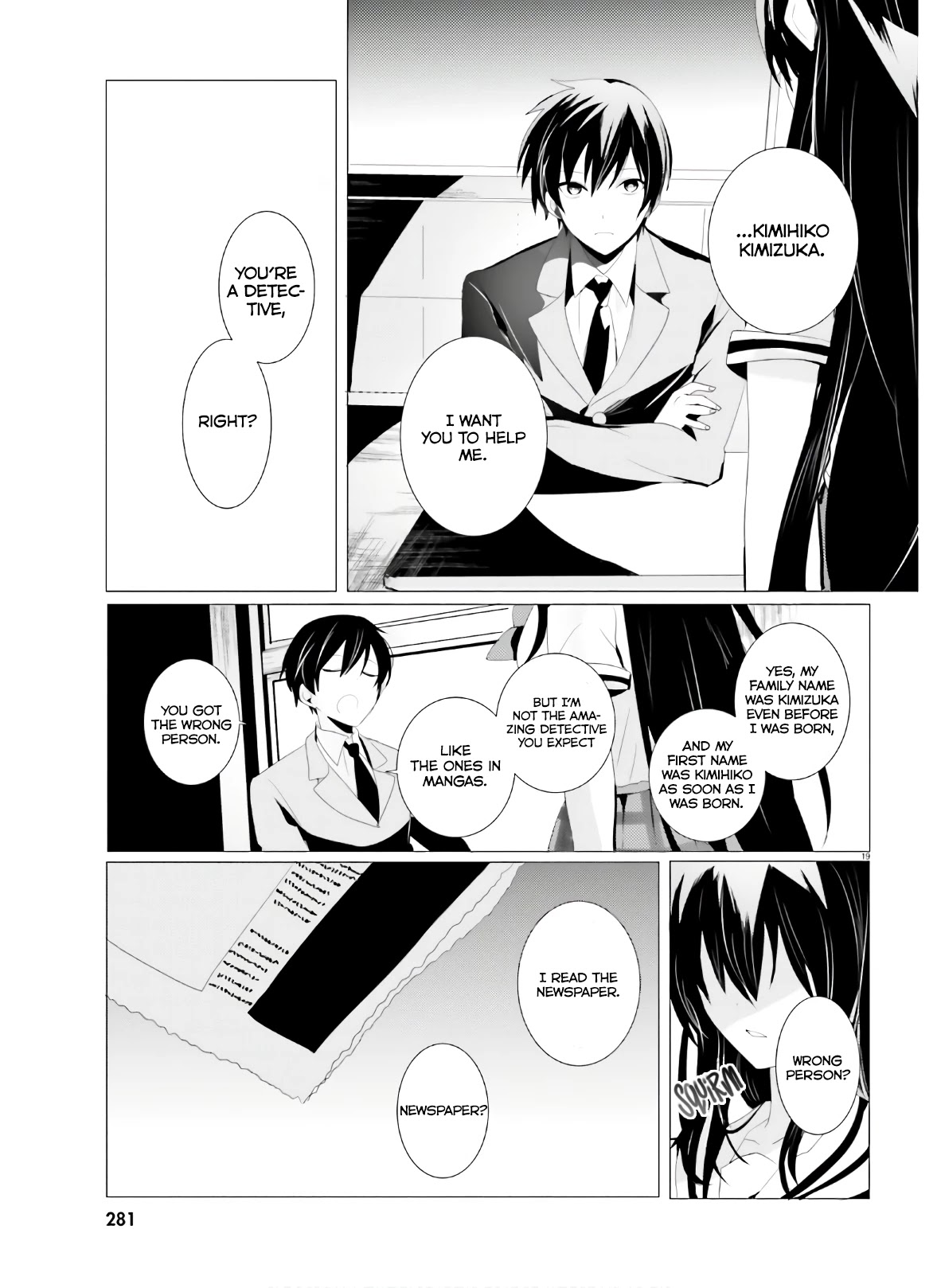 Tantei Wa Mou, Shindeiru Chapter 1 #19