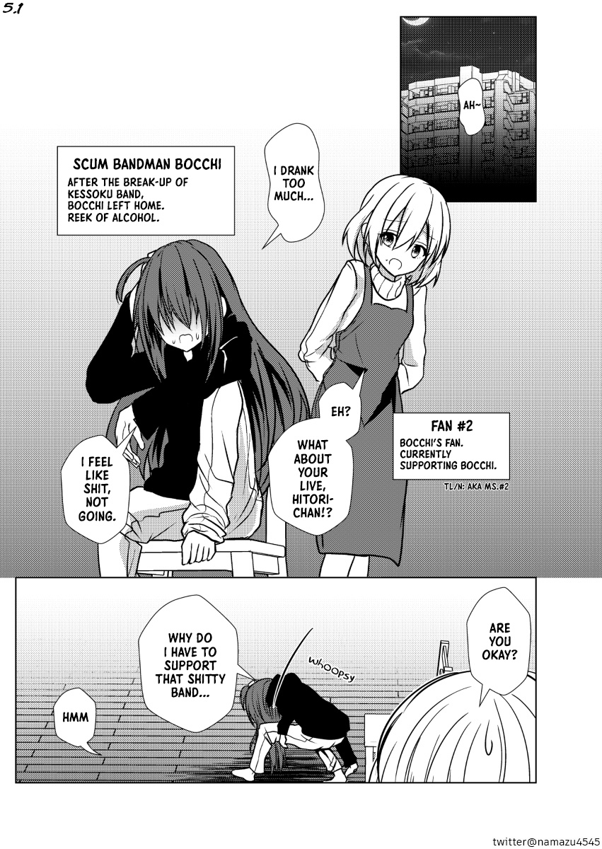 Scummy Bandman Bocchi Chapter 5 #1