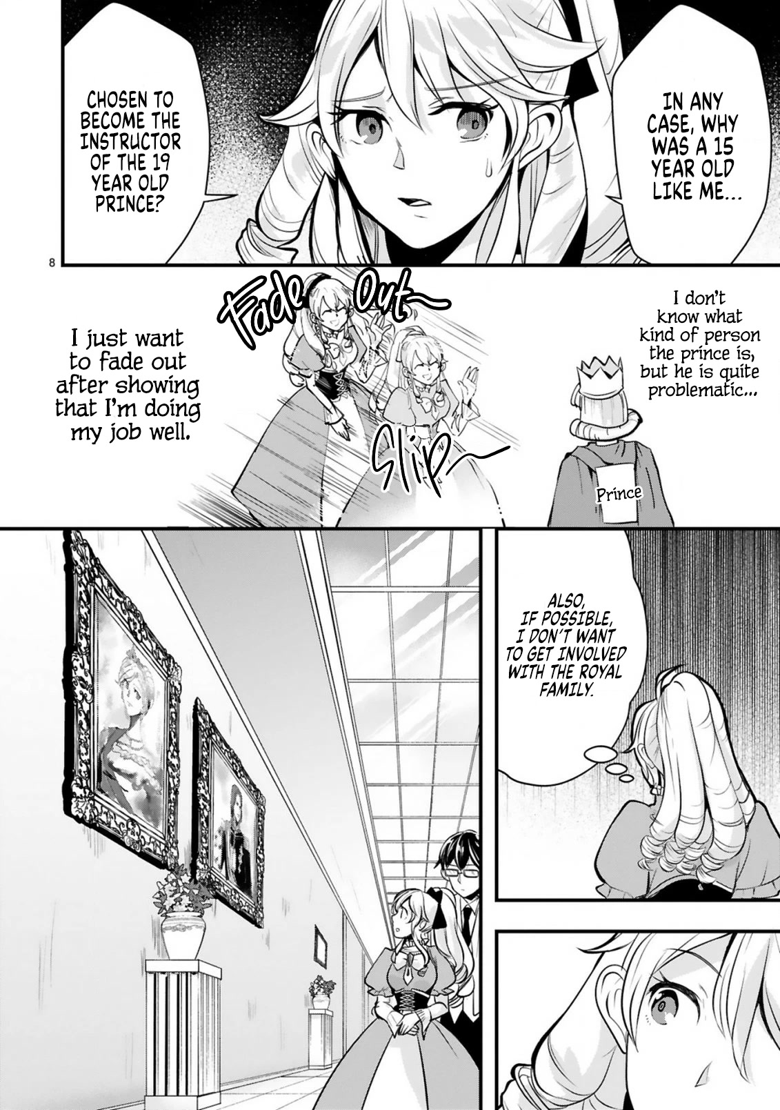 The Duke's Daughter Who Was A Villain In Her Previous Lives Was Entrusted With Training A Hikikomori Prince Chapter 1 #9