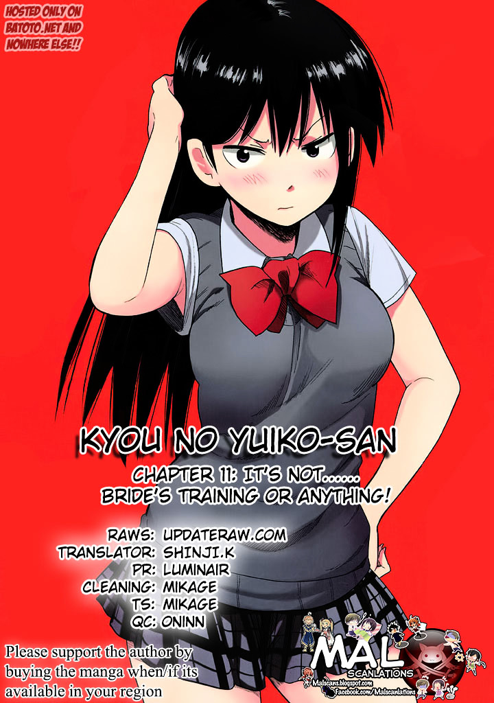 Kyou No Yuiko-San Chapter 11 #1