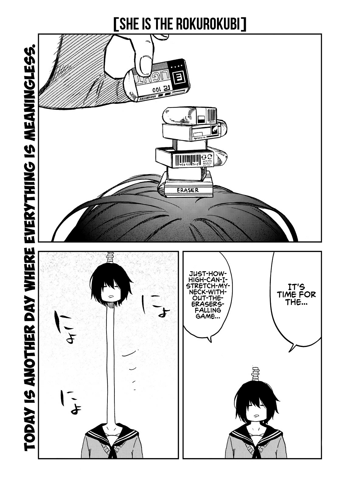 Kanojo Wa Rokurokubi Chapter 19 #1