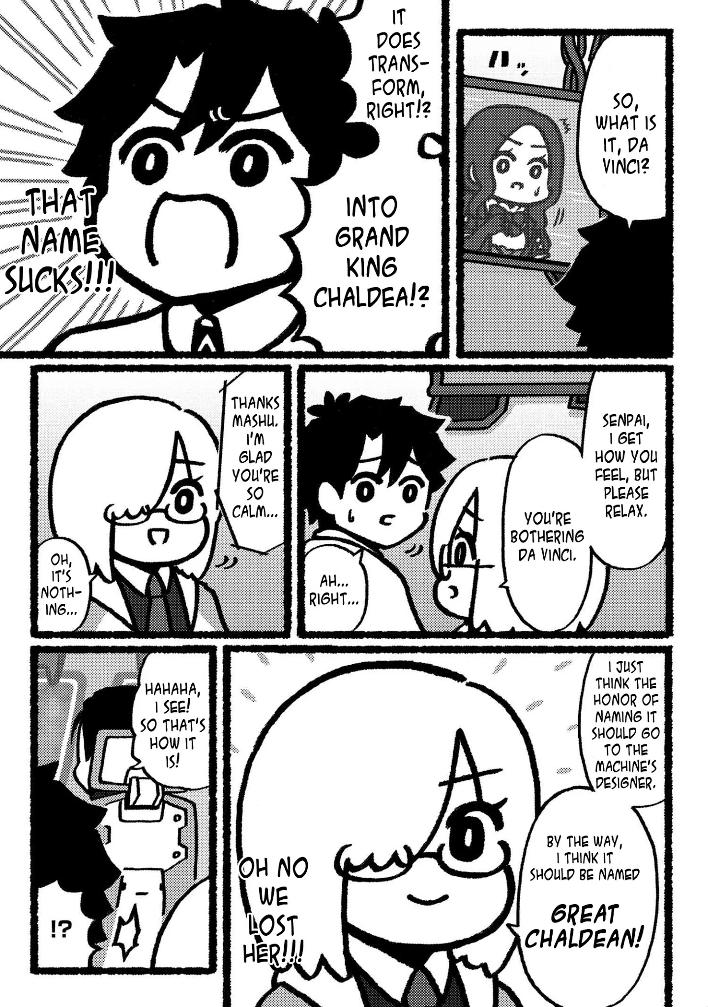 Fate/grand Order: Fujimaru Ritsuka Doesn't Get It Chapter 1 #3