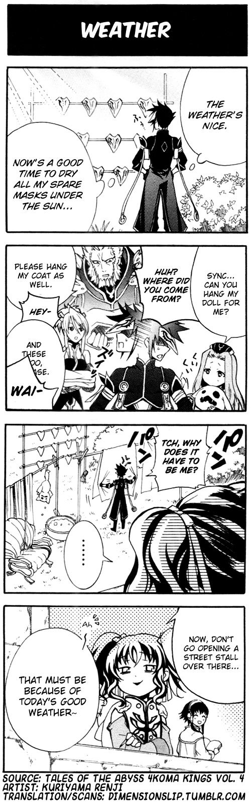 Tales Of The Abyss 4Koma Kings Chapter 67 #1