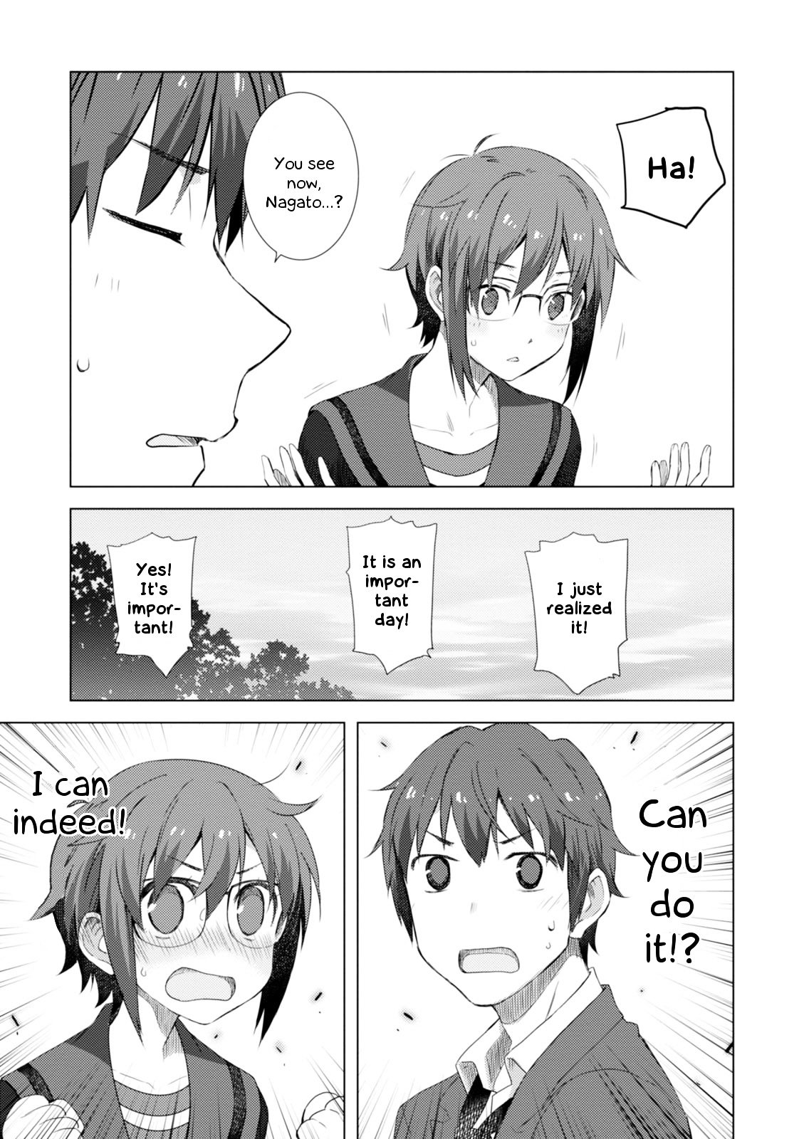 Nagato Yuki-Chan No Shoushitsu Chapter 67 #8