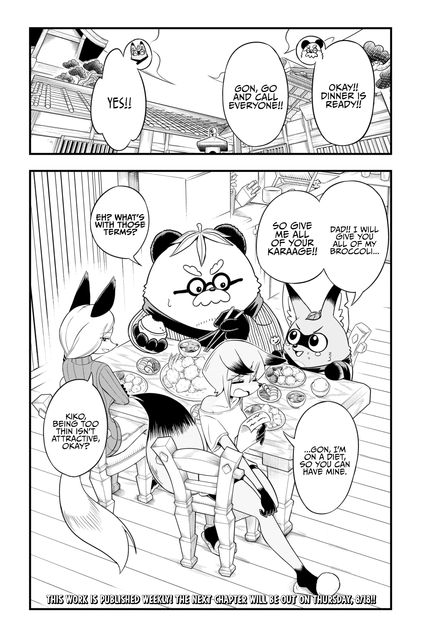 Tanukitsune No Gon Chapter 1 #54