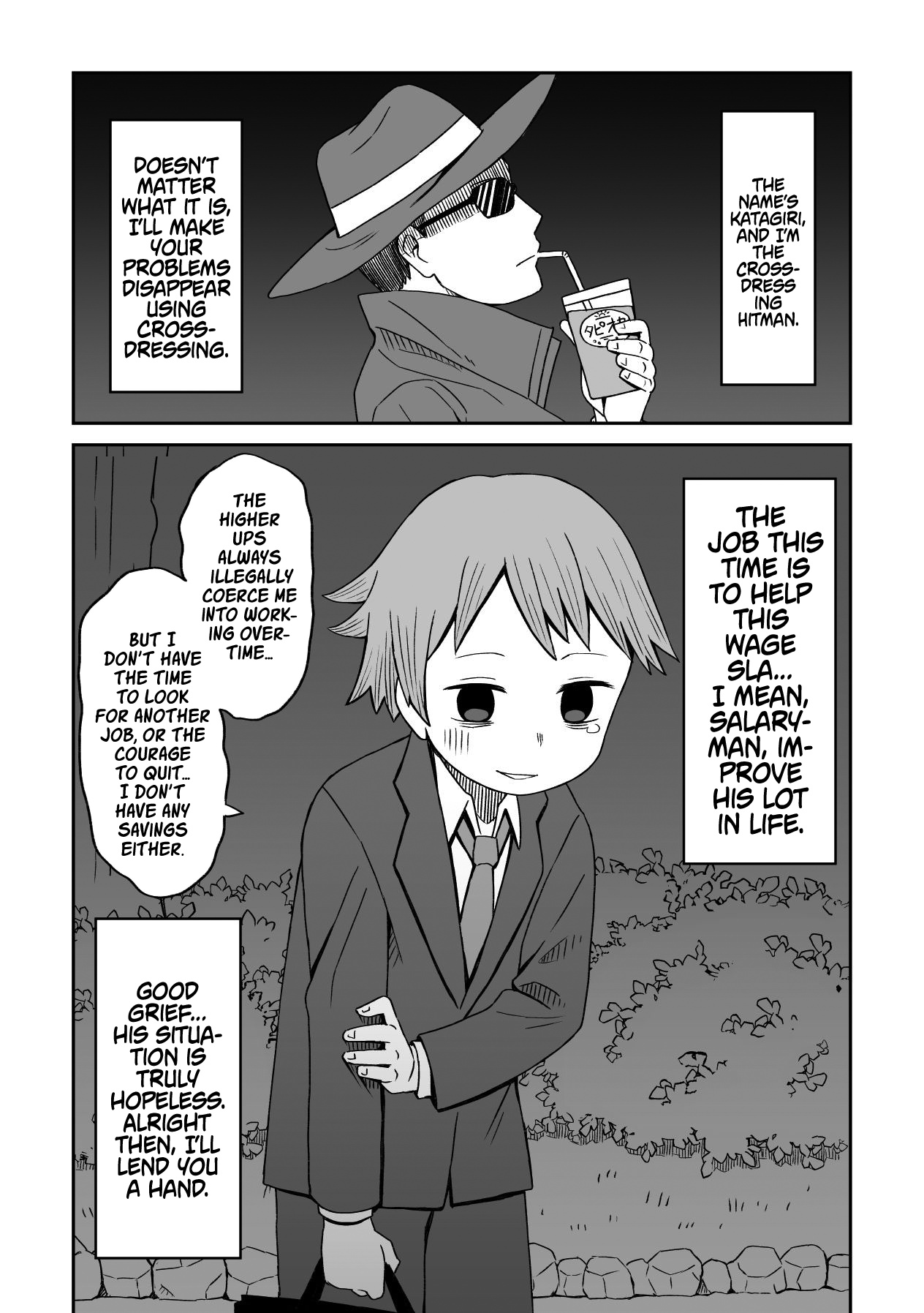 Crossdressing Hitman Chapter 5 #1