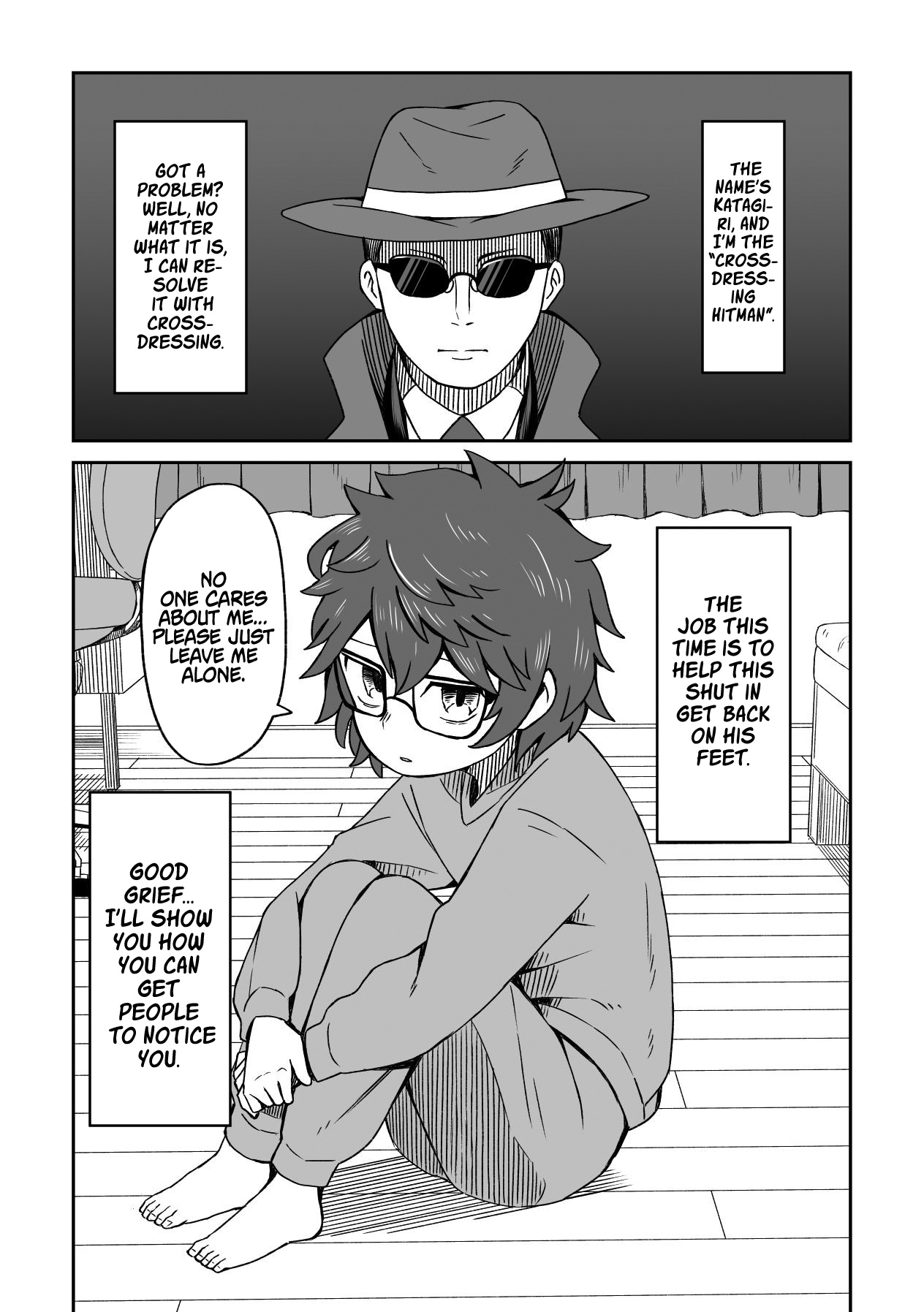 Crossdressing Hitman Chapter 2 #1